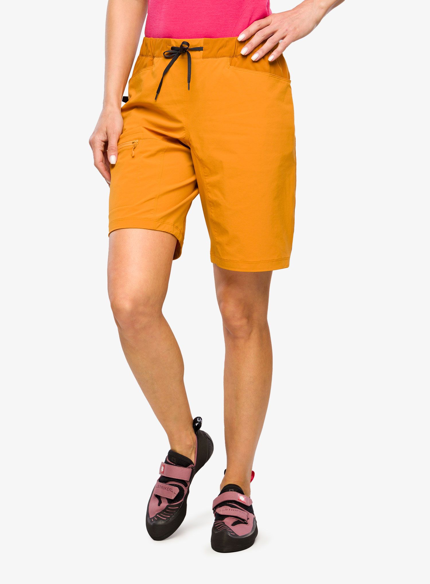 Ženske kratke hlače Haglofs ROC Lite Standart Shorts - desert yellow/golden brown