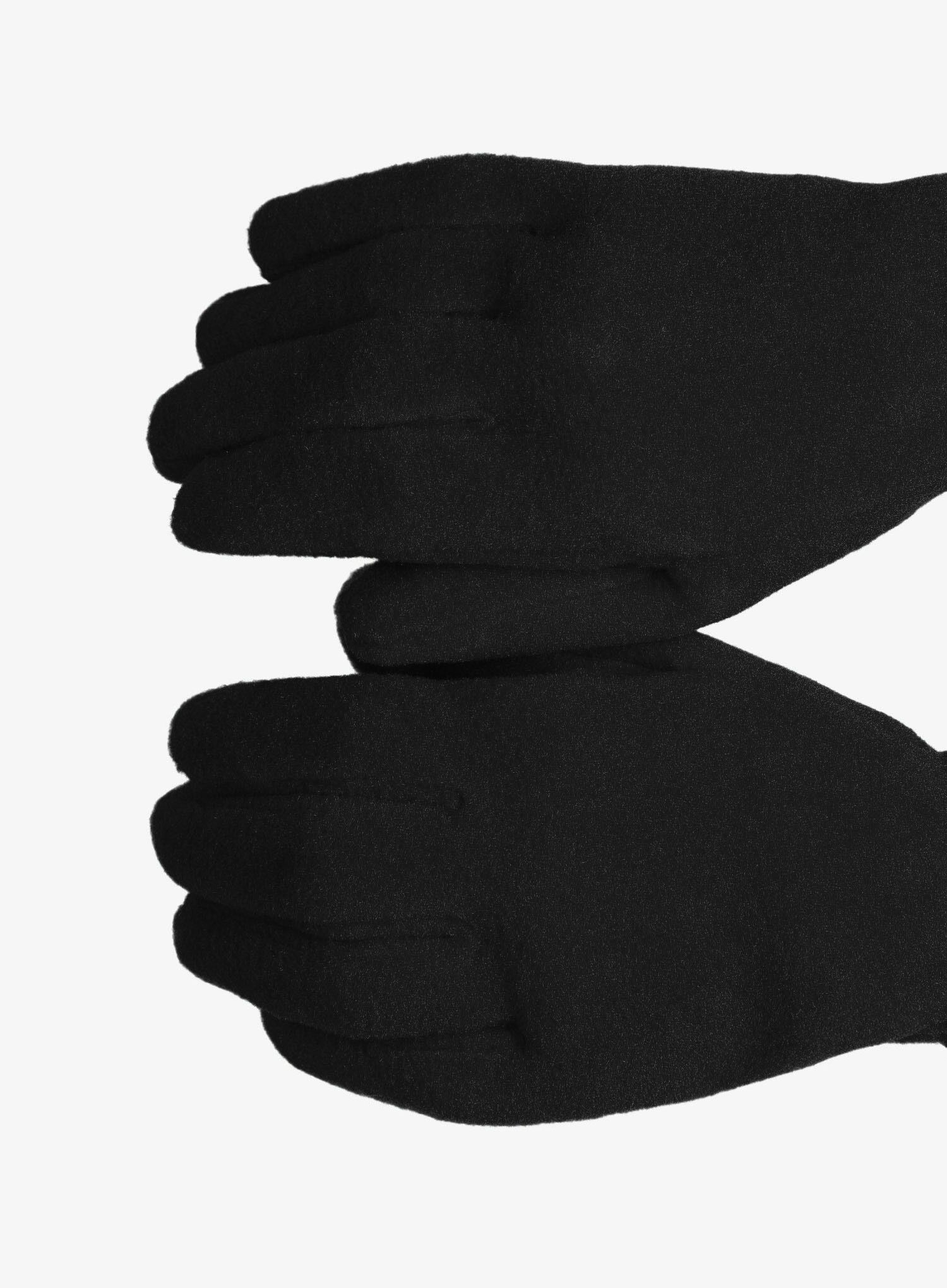 Rokavice iz flisa Kanfor Asele - black