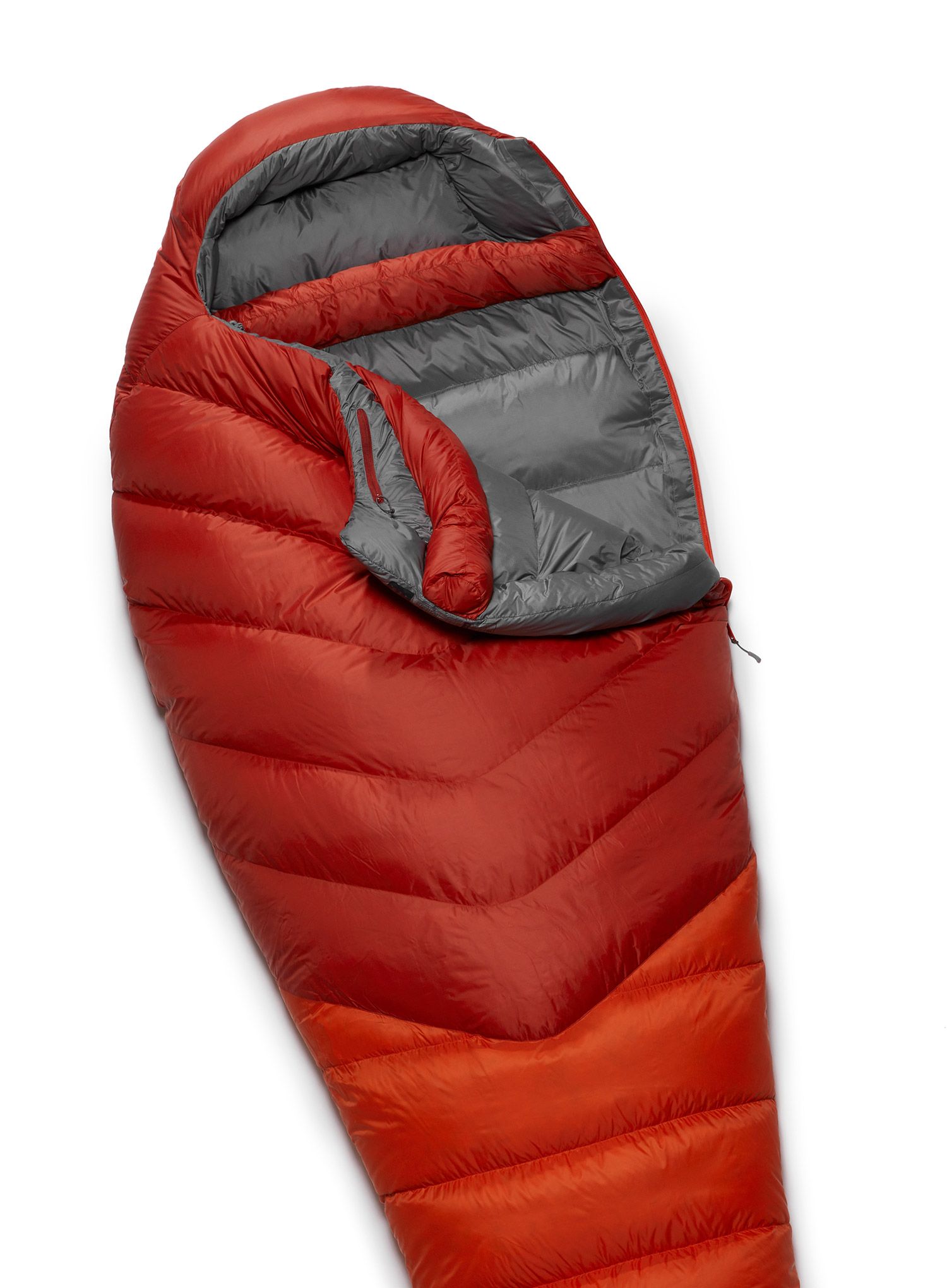 Spalna vreča Rab Alpine 600 (185 cm) - red clay