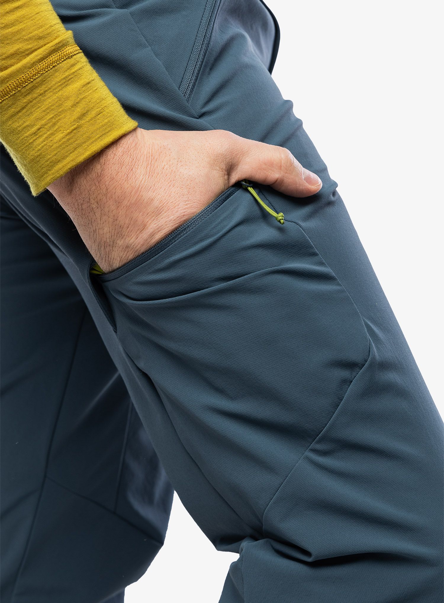 Softshell hlače Rab Ascendor AS Pants - orion blue