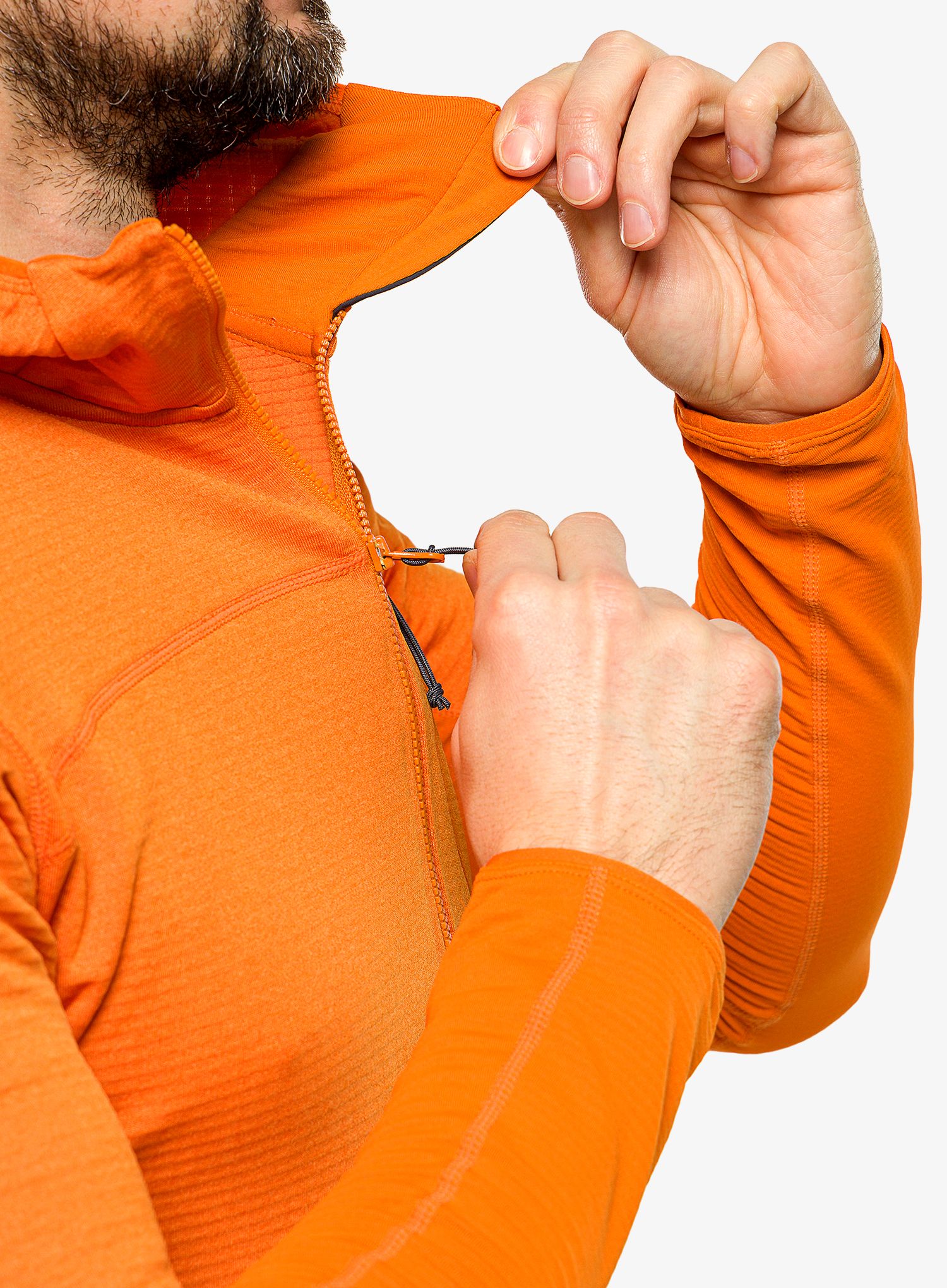 Jopica s kapuco Rab Ascendor Hoody - marmalade