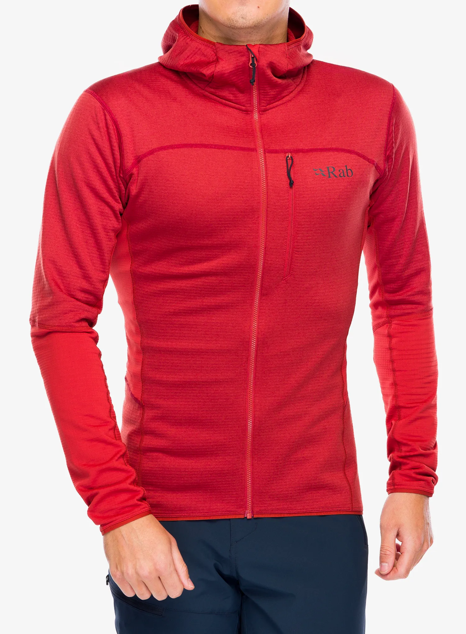 Jopica s kapuco Rab Ascendor Hoody - tuscan red