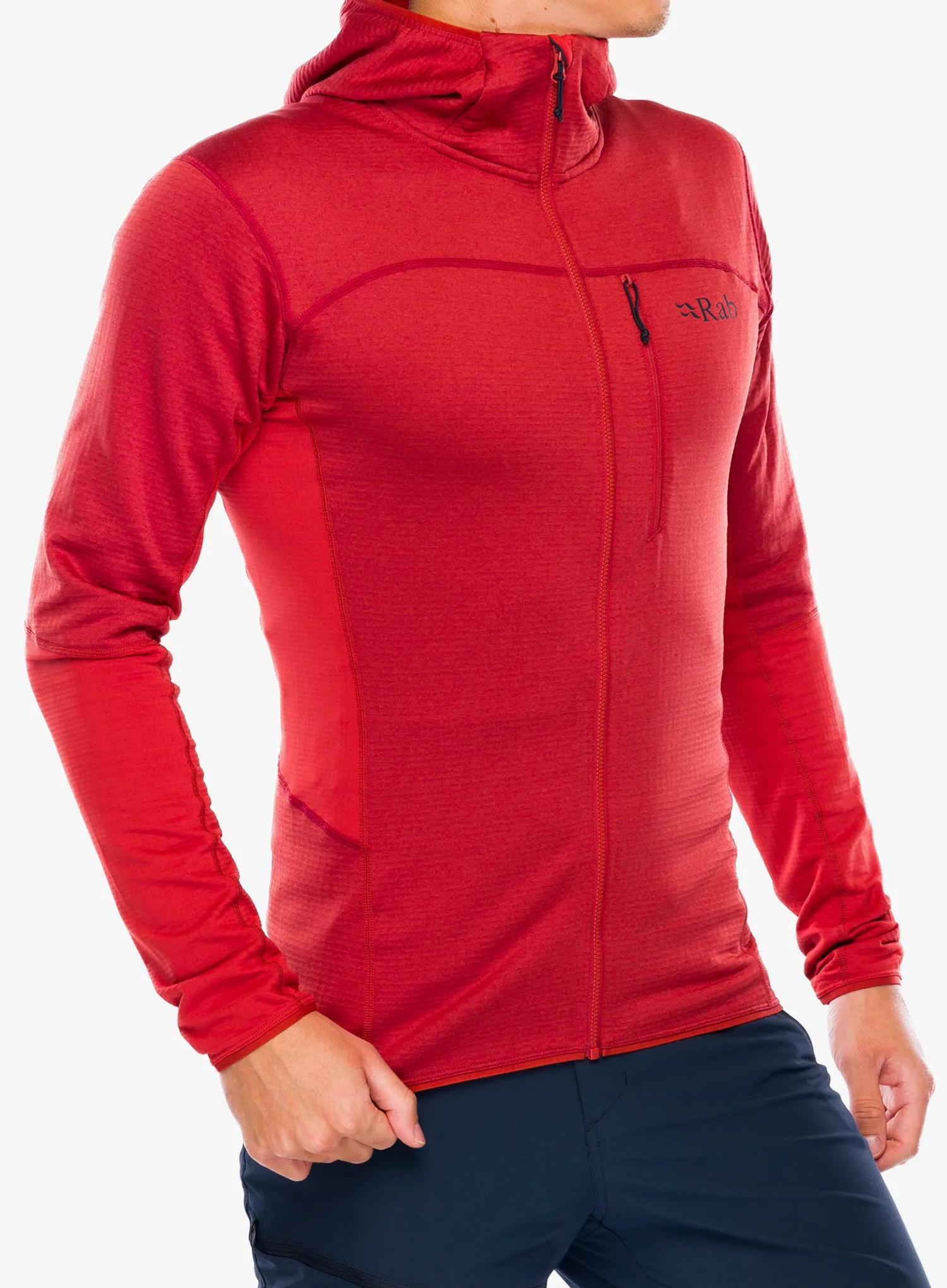 Jopica s kapuco Rab Ascendor Hoody - tuscan red