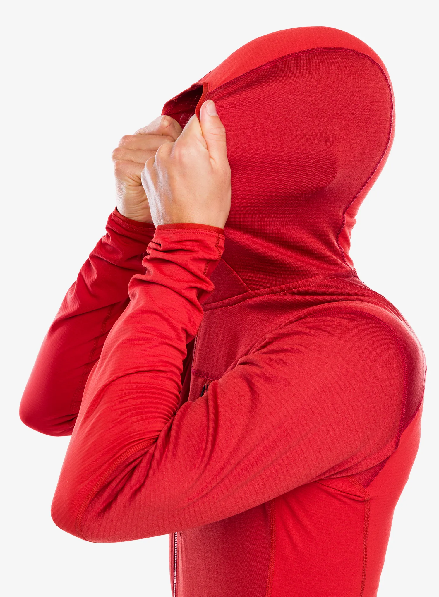 Jopica s kapuco Rab Ascendor Hoody - tuscan red
