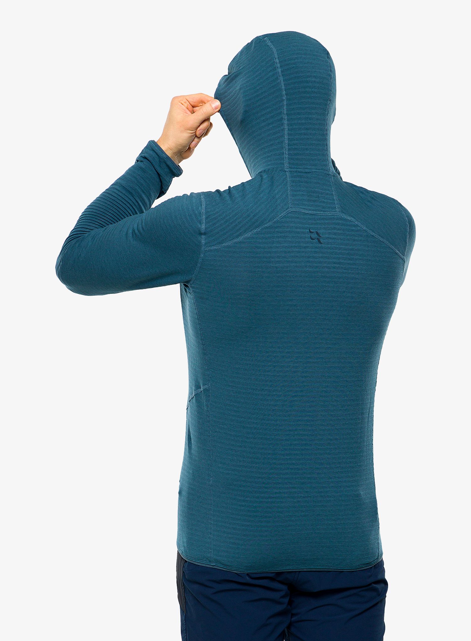 Jopica s kapuco Rab Ascendor Light Hoody - orion blue