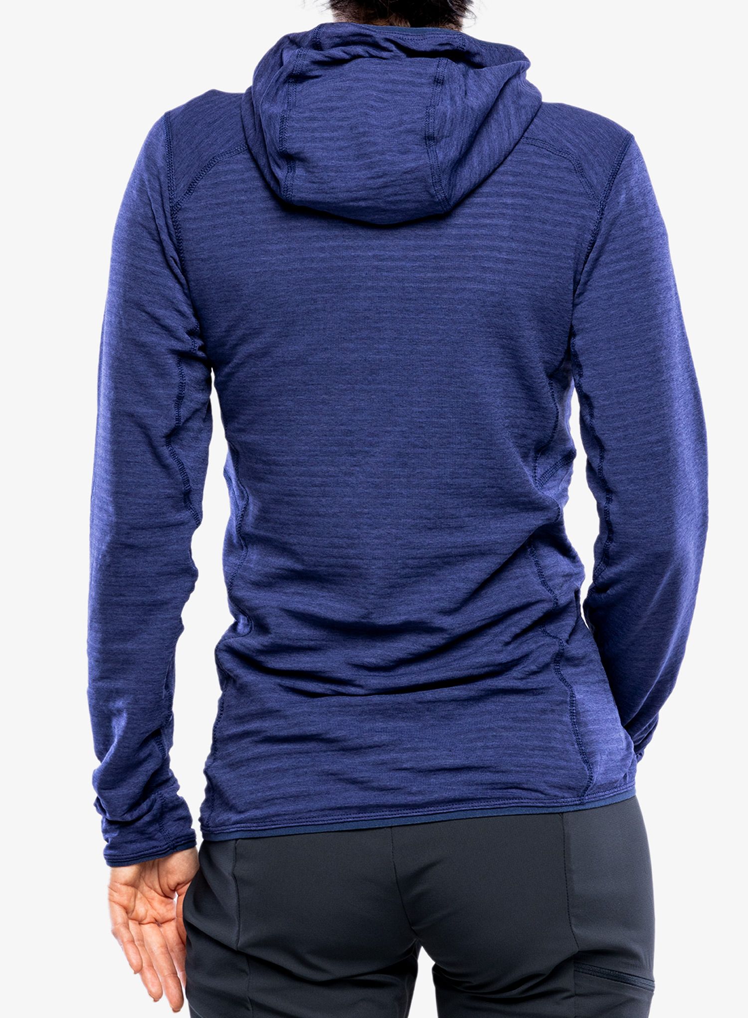 Ženska jopa s kapuco Rab Ascendor Light Hoody - patriot blue