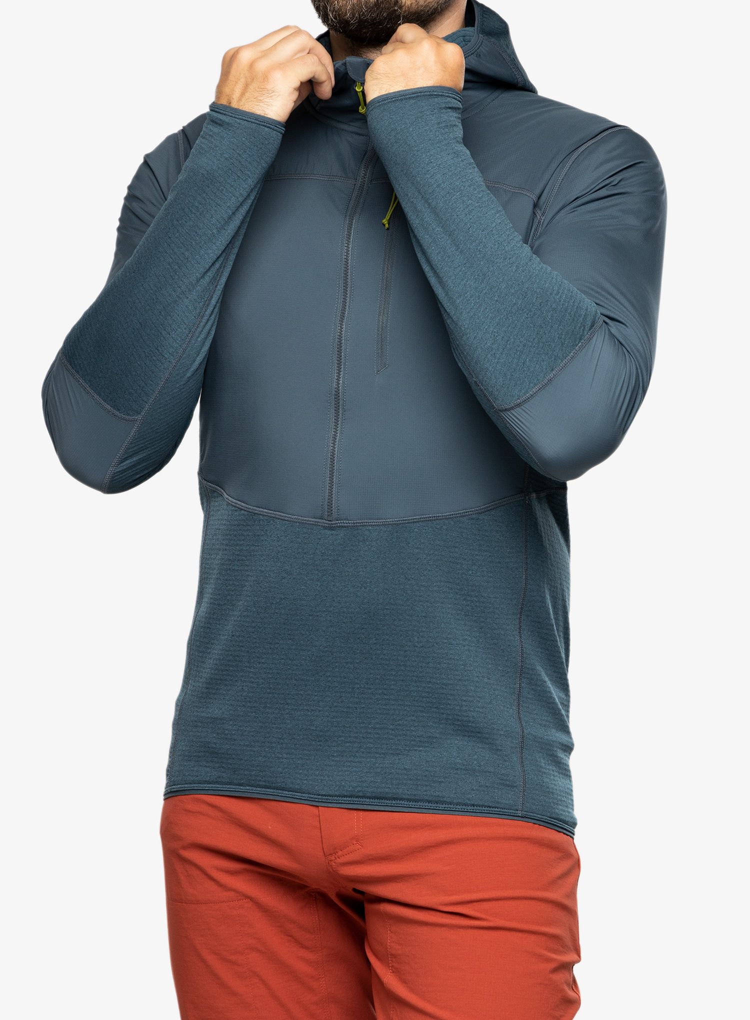 Jopica na zadrgo Rab Ascendor Summit Hoody - orion blue