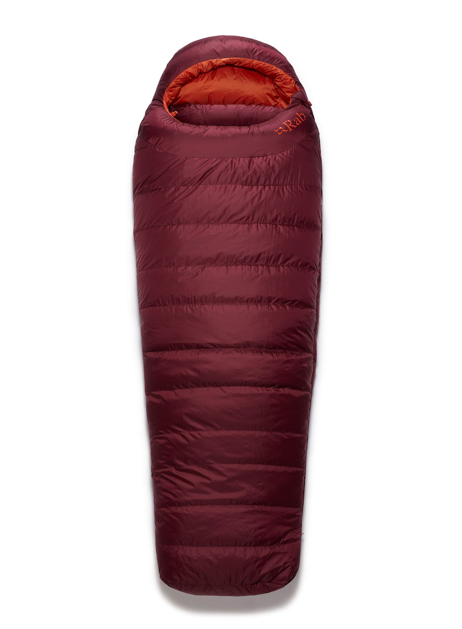 Ženska puhasta spalna vreča Rab Ascent 900 (170 cm) - deep heather