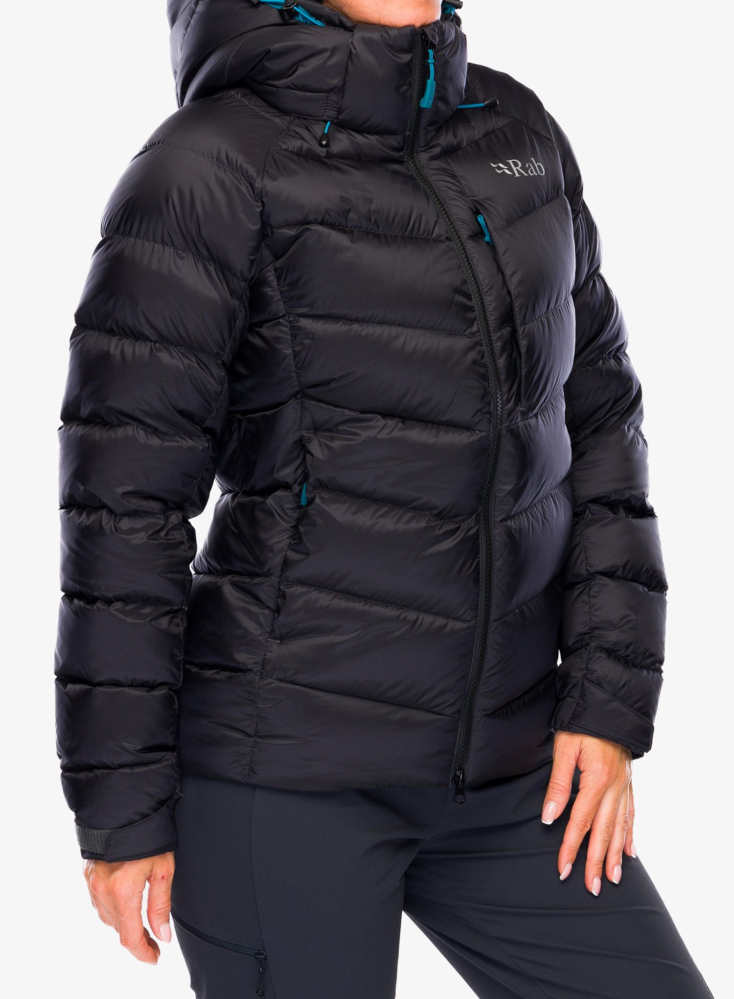 Ženska puhovka Rab Axion Pro Jacket - anthracite