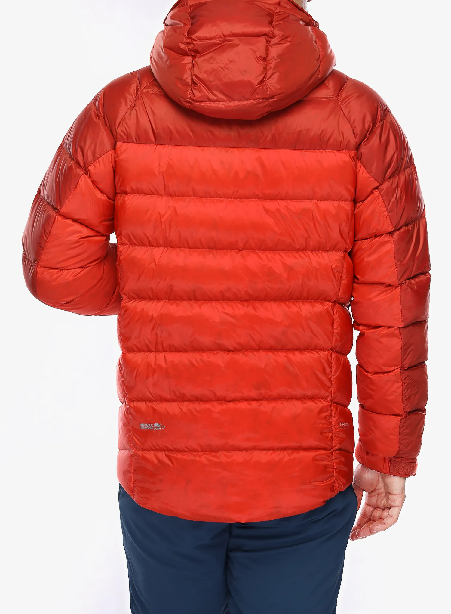Puhovka Rab Axion Pro Jacket - tuscan red/dark horizon