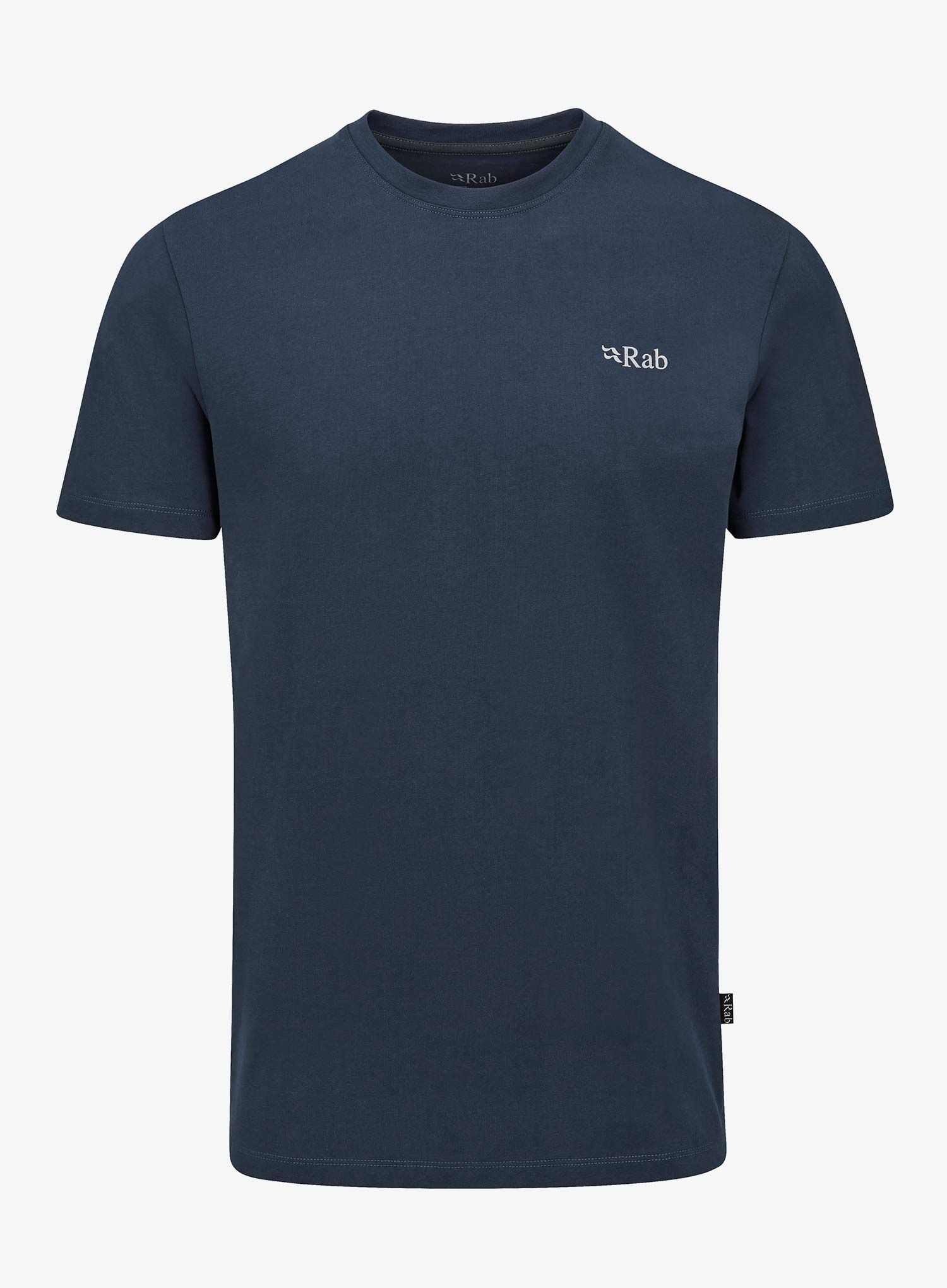 Bombažna majica Rab Basecamp 3 Peak Tee - tempest blue