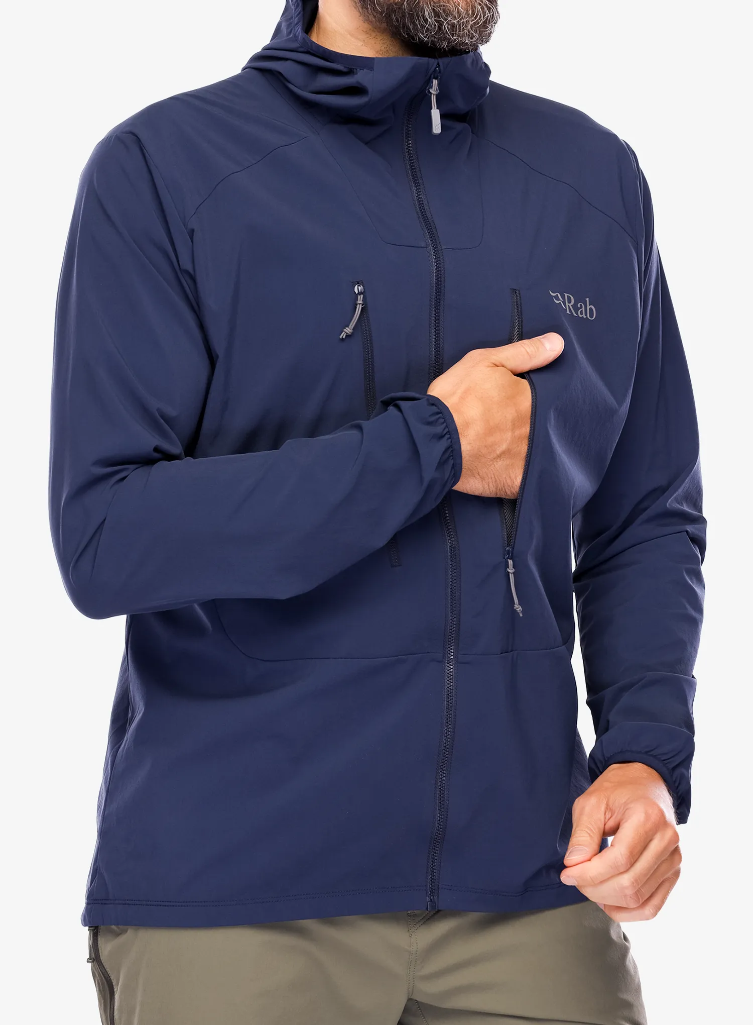 Softshell jakna Rab Borealis Jacket - deep ink