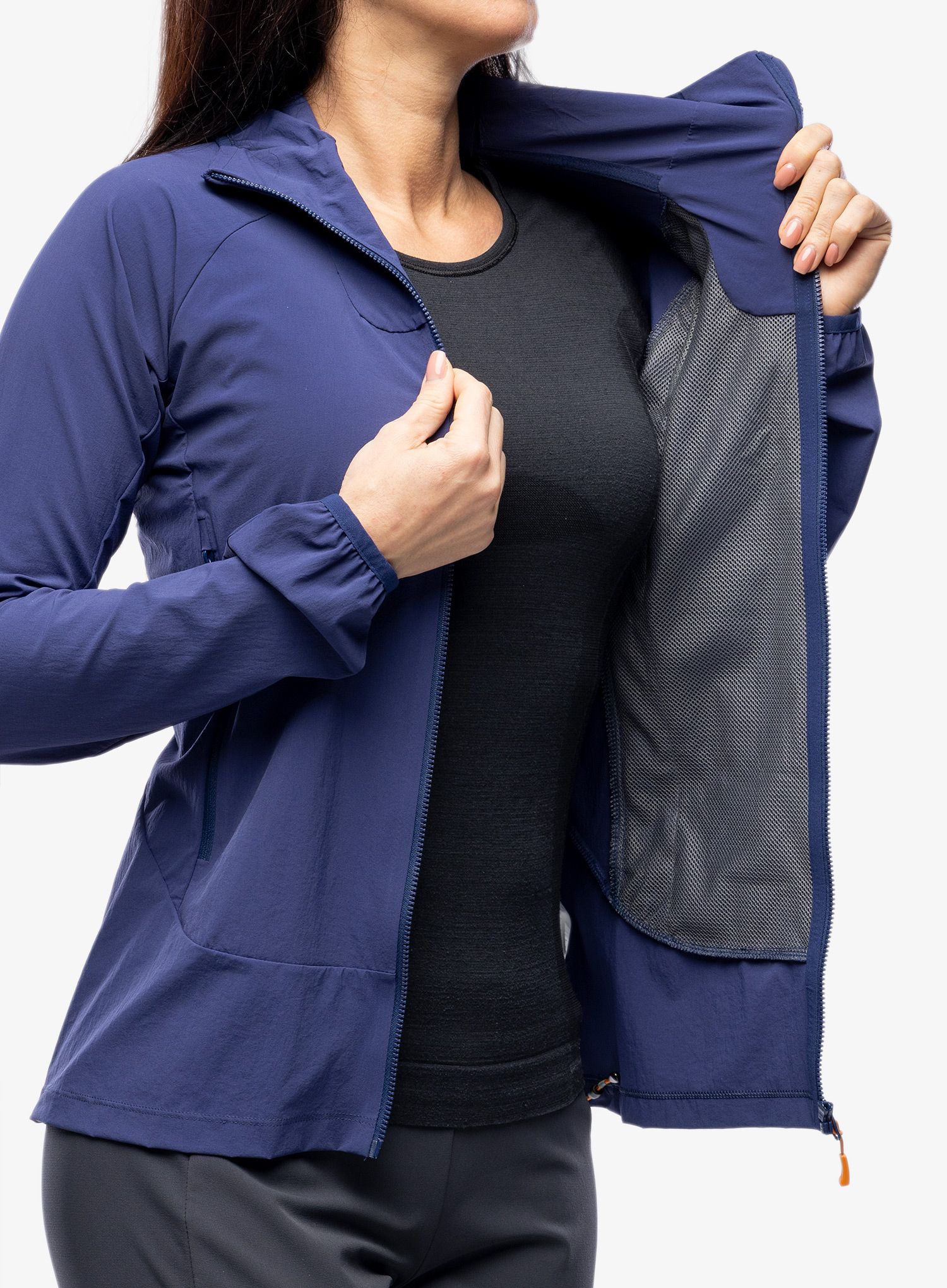 Ženska softshell jakna Rab Borealis Jacket - patriot blue