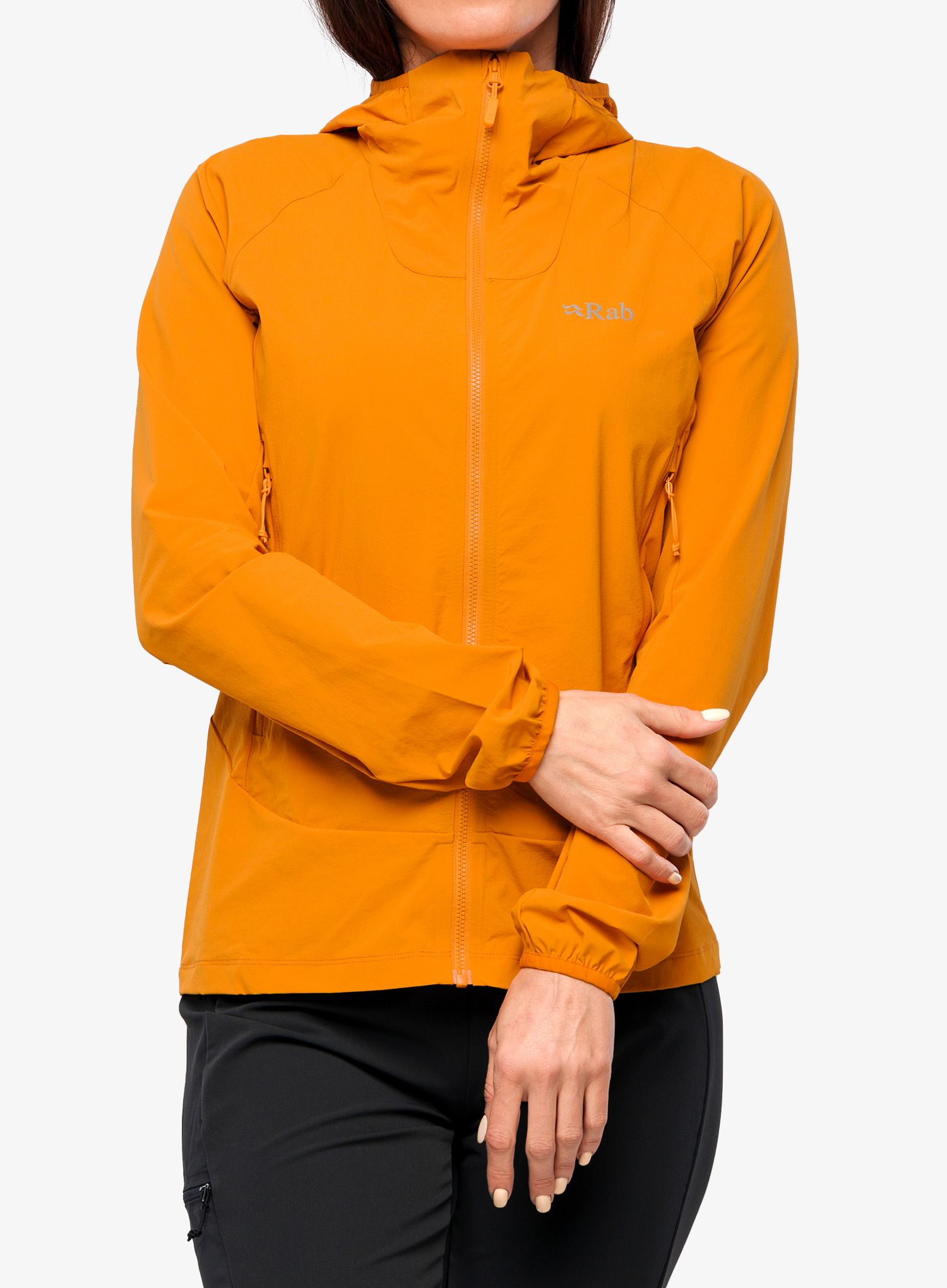 Ženski softshell Rab Borealis Jacket - marmalade