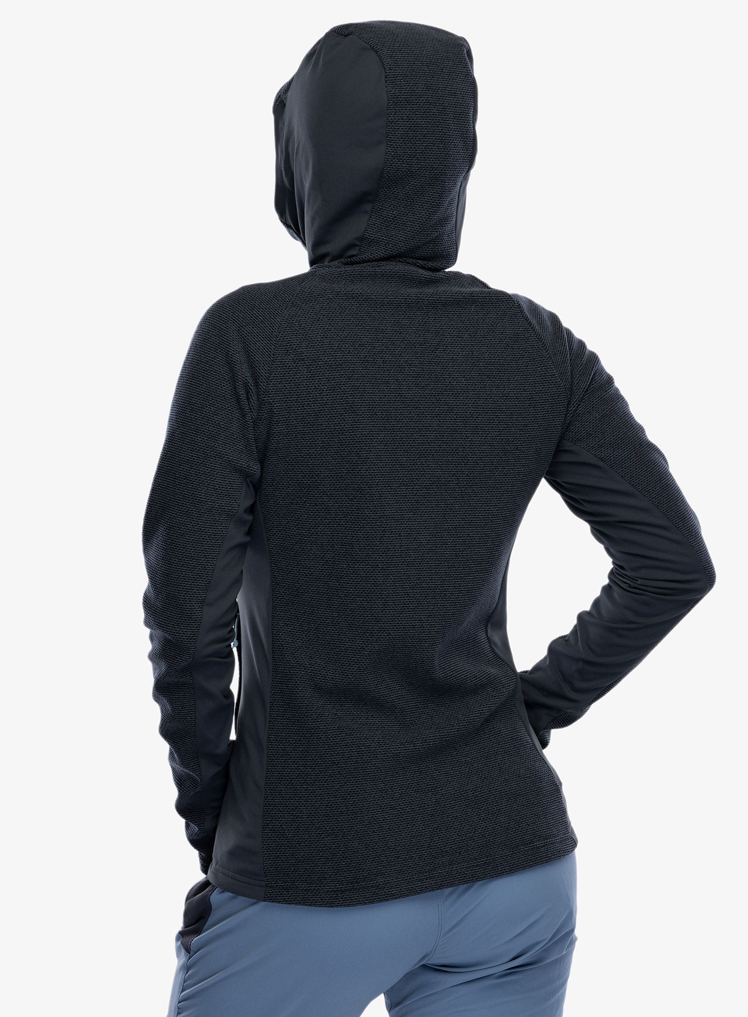 Ženski flis Rab Capacitor Hoody - beluga