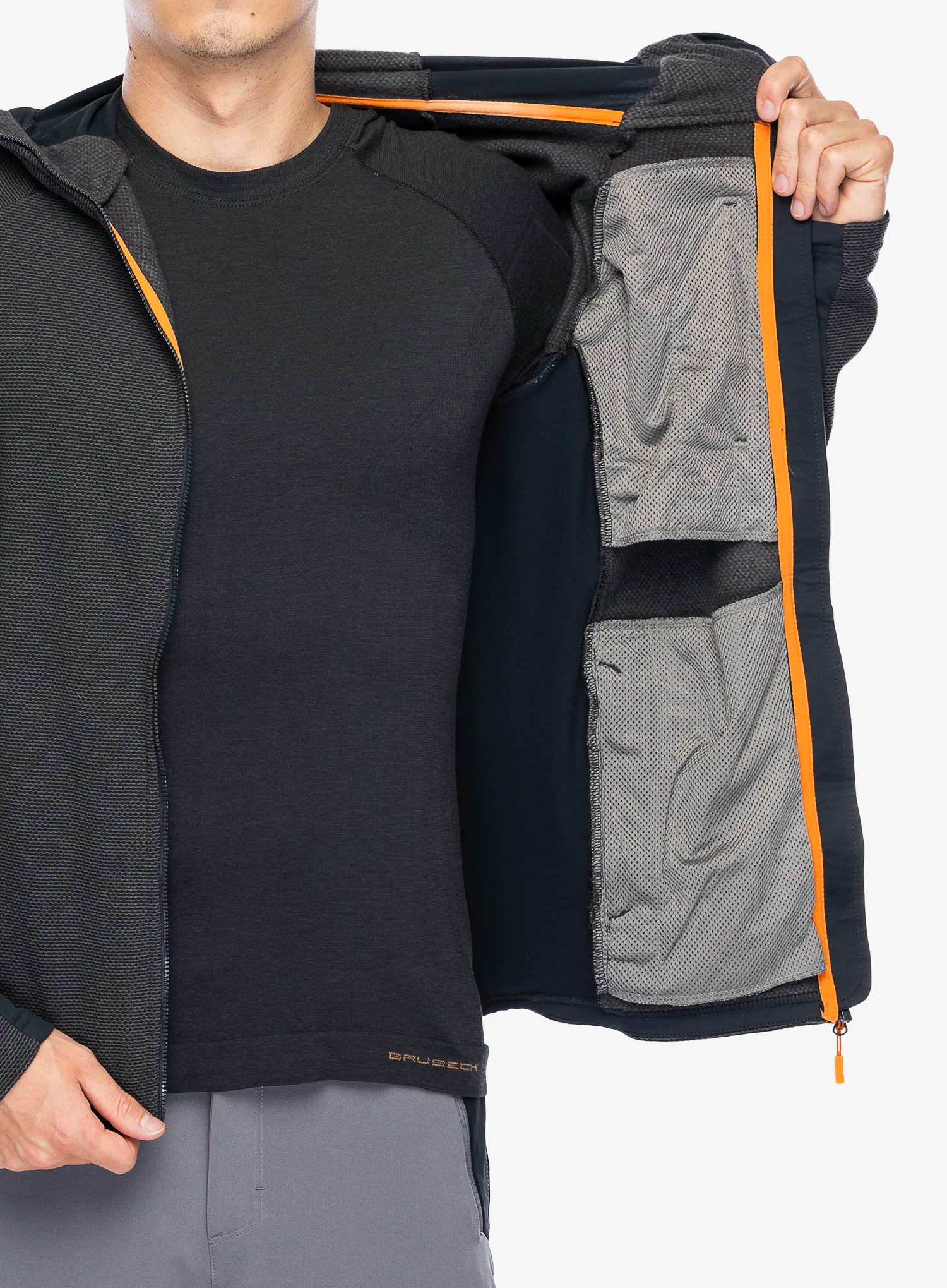 Jopica s kapuco Rab Capacitor Hoody - graphene