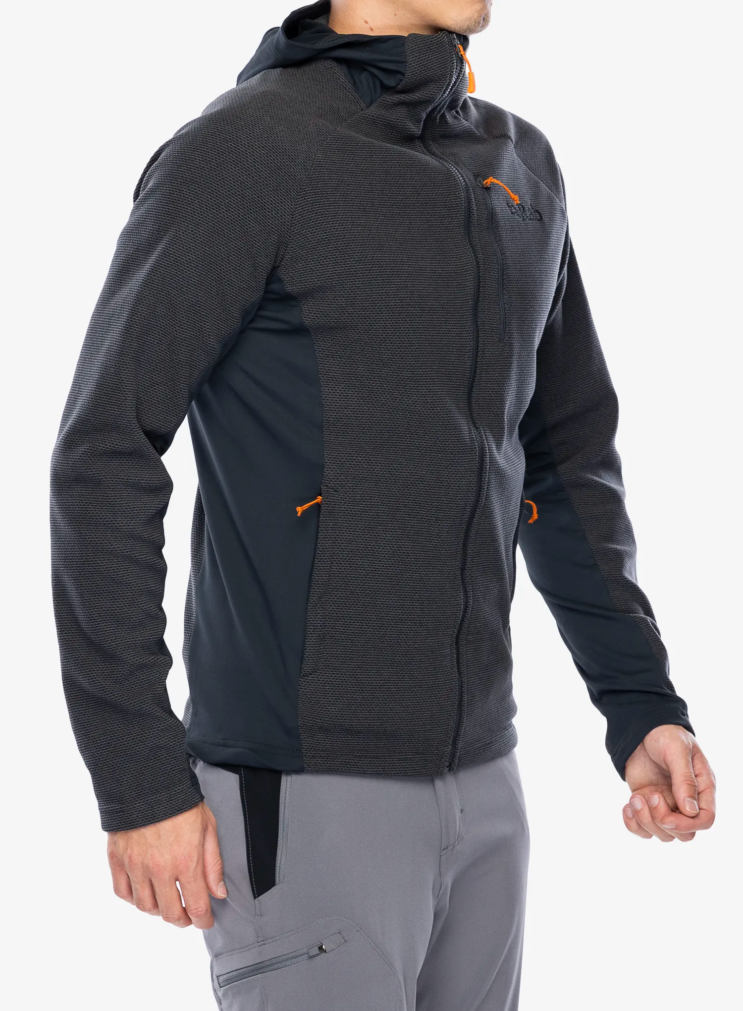Jopica s kapuco Rab Capacitor Hoody - graphene