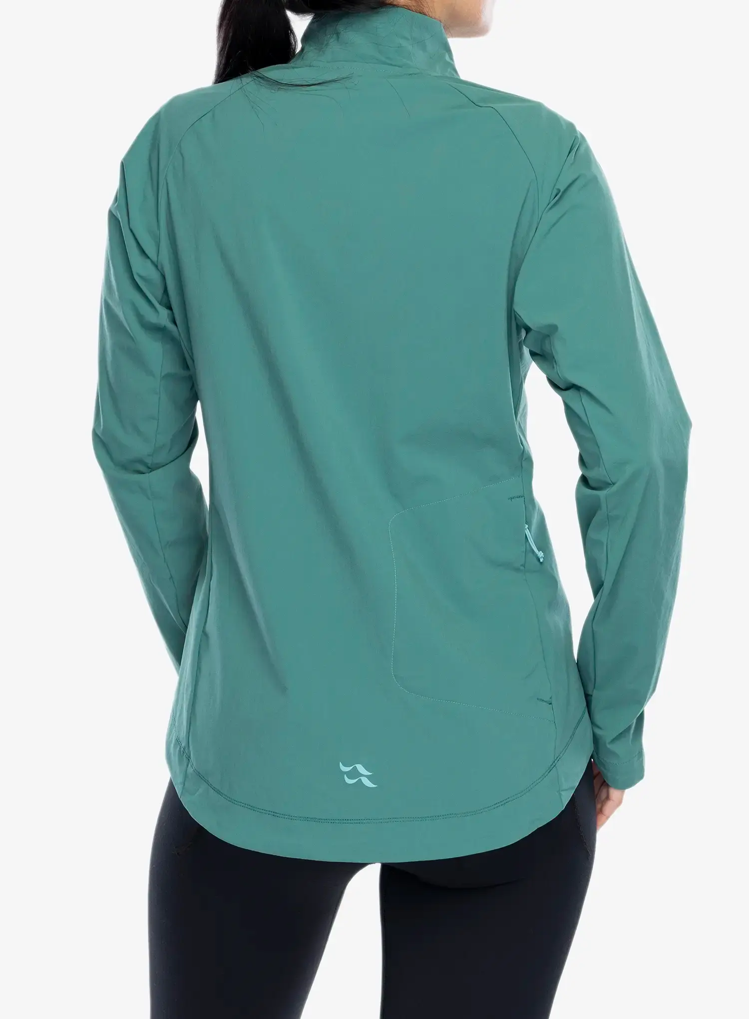 Ženska kolesarska jakna Rab Cinder Borealis Jacket - eucalyptus