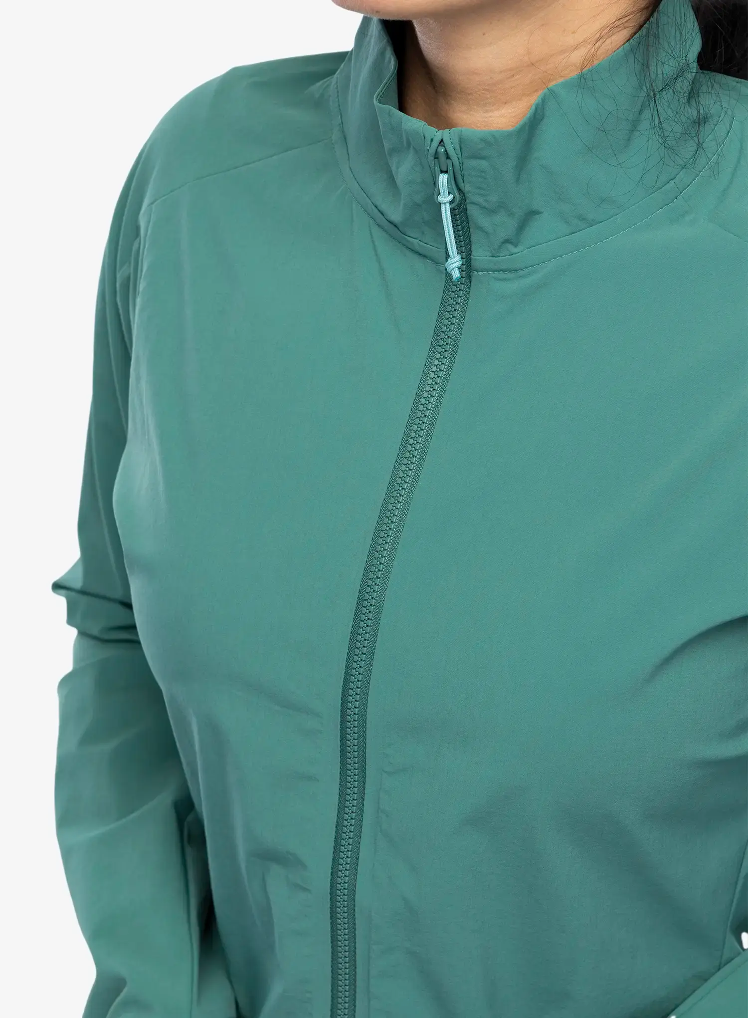 Ženska kolesarska jakna Rab Cinder Borealis Jacket - eucalyptus
