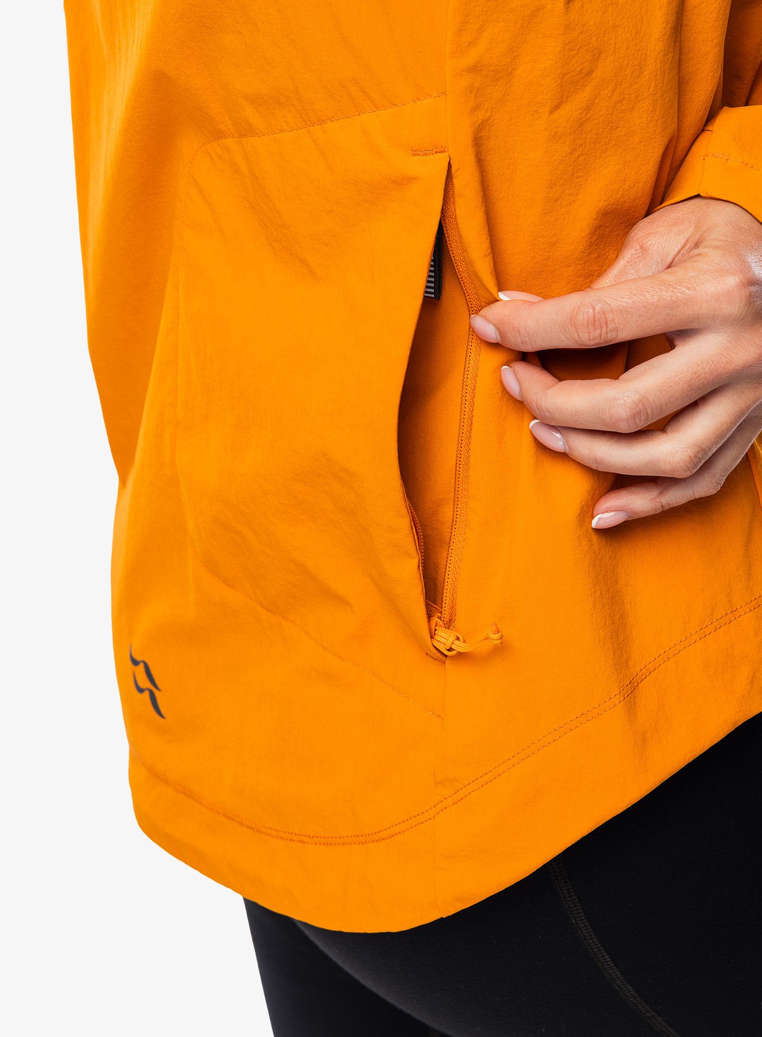 Ženska kolesarska jakna Rab Cinder Borealis Jacket - marmalade
