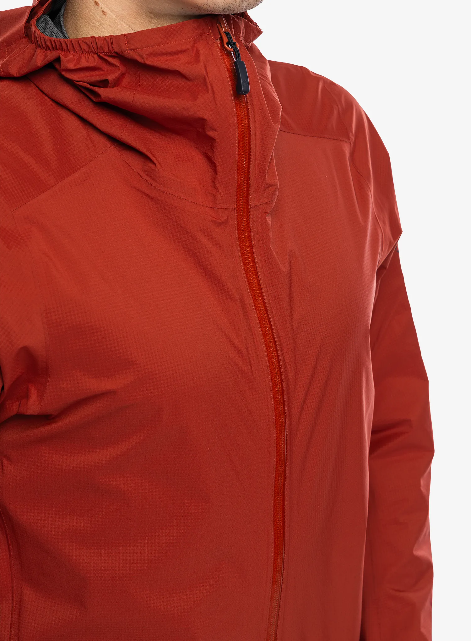 Kolesarska jakna Rab Cinder Downpour Light Jacket - tuscan red