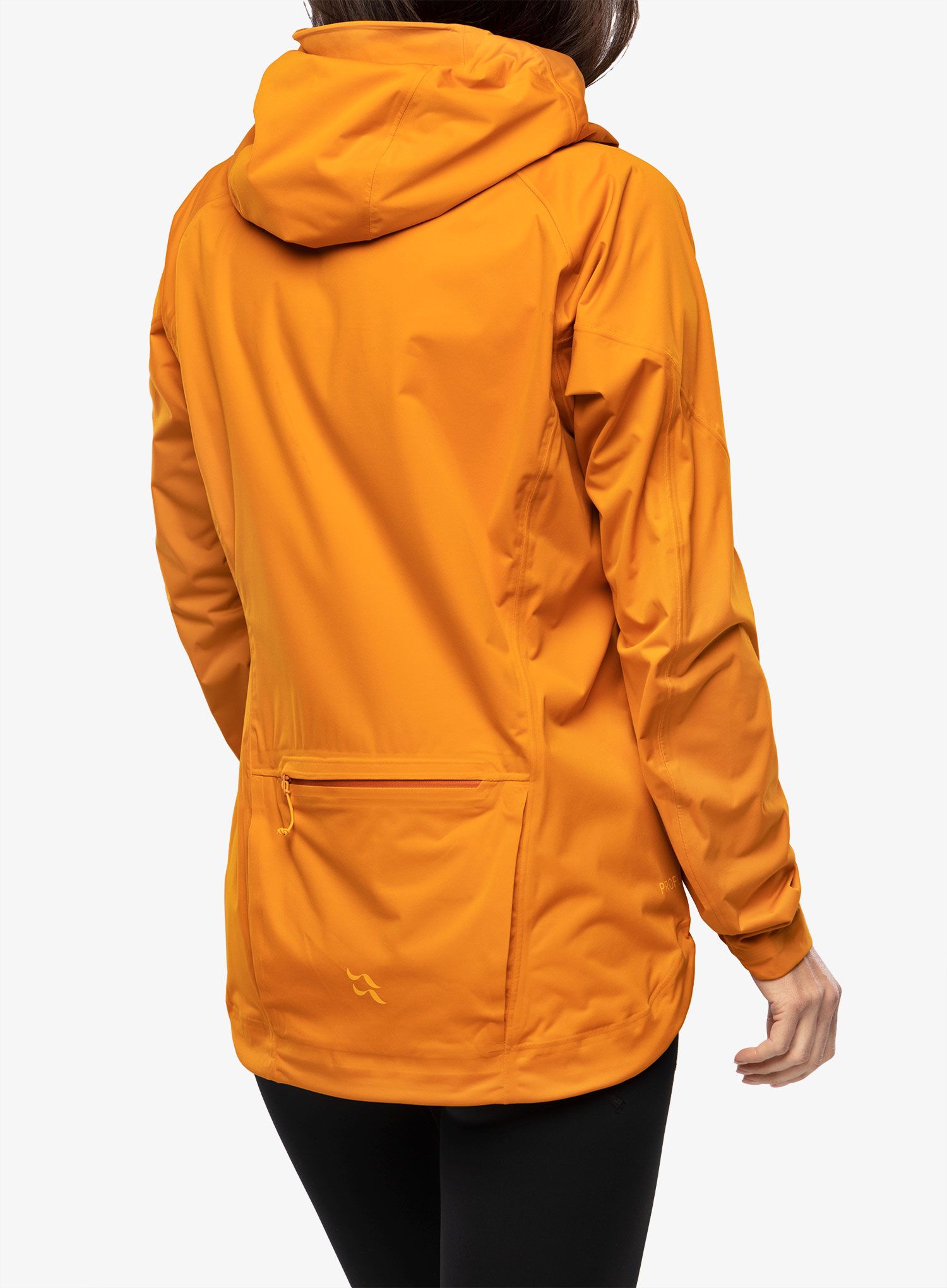 Ženska hardshell jakna Rab Cinder Kinetic Jacket - marmalade