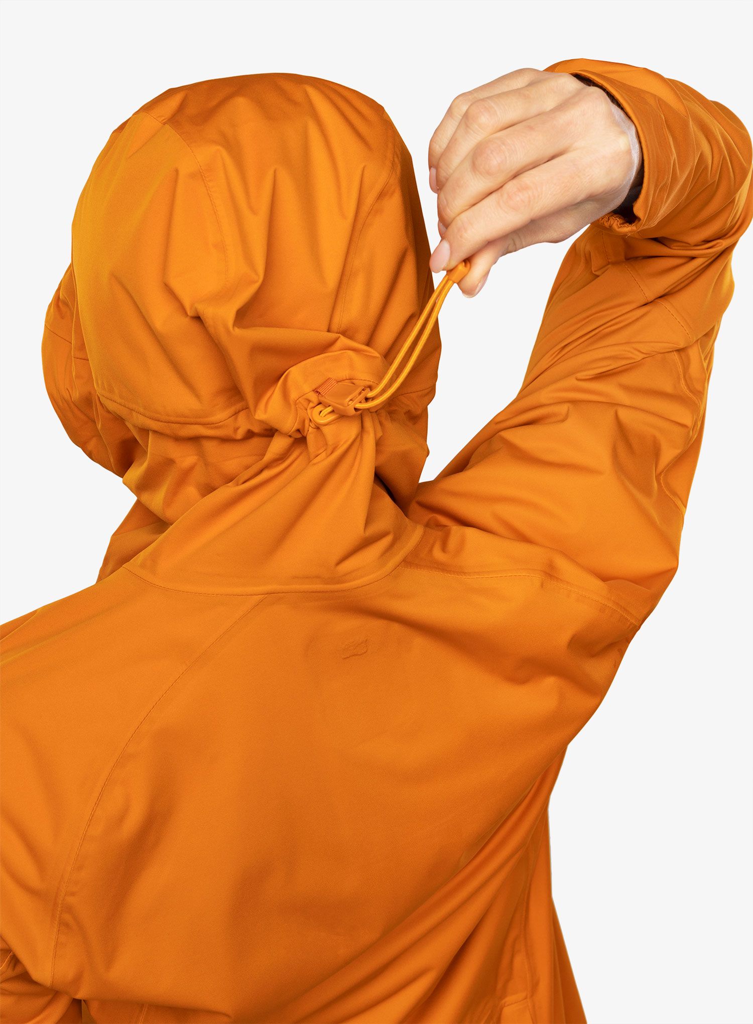 Ženska hardshell jakna Rab Cinder Kinetic Jacket - marmalade