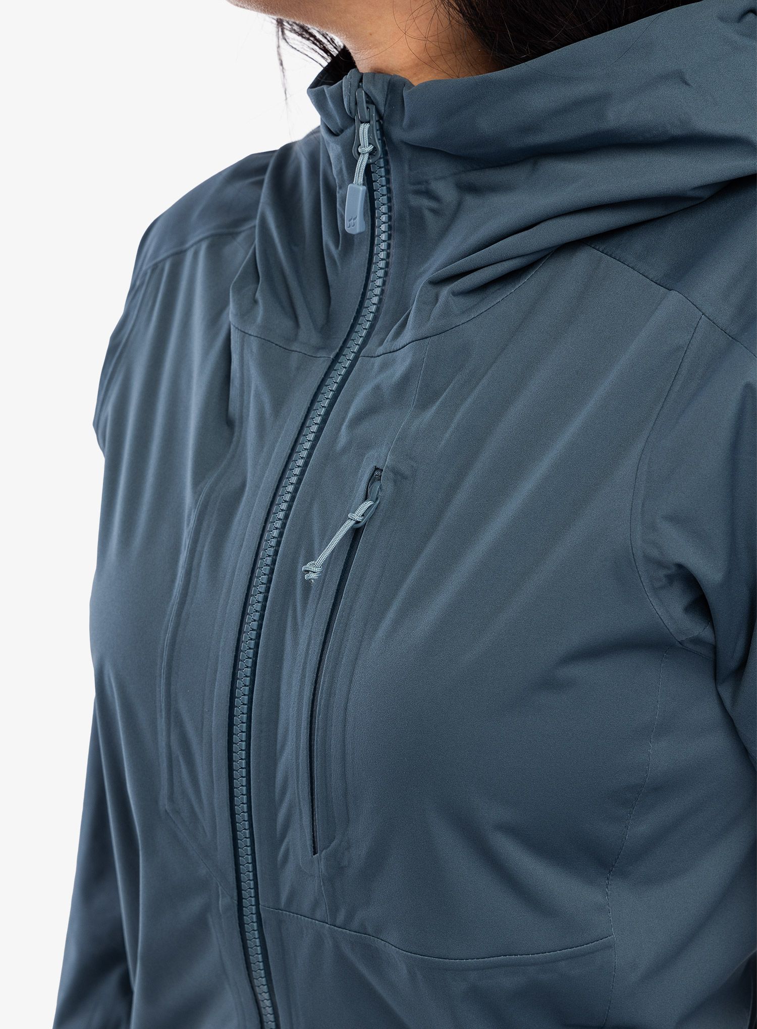 Ženska hardshell jakna Rab Cinder Kinetic Jacket - orion blue