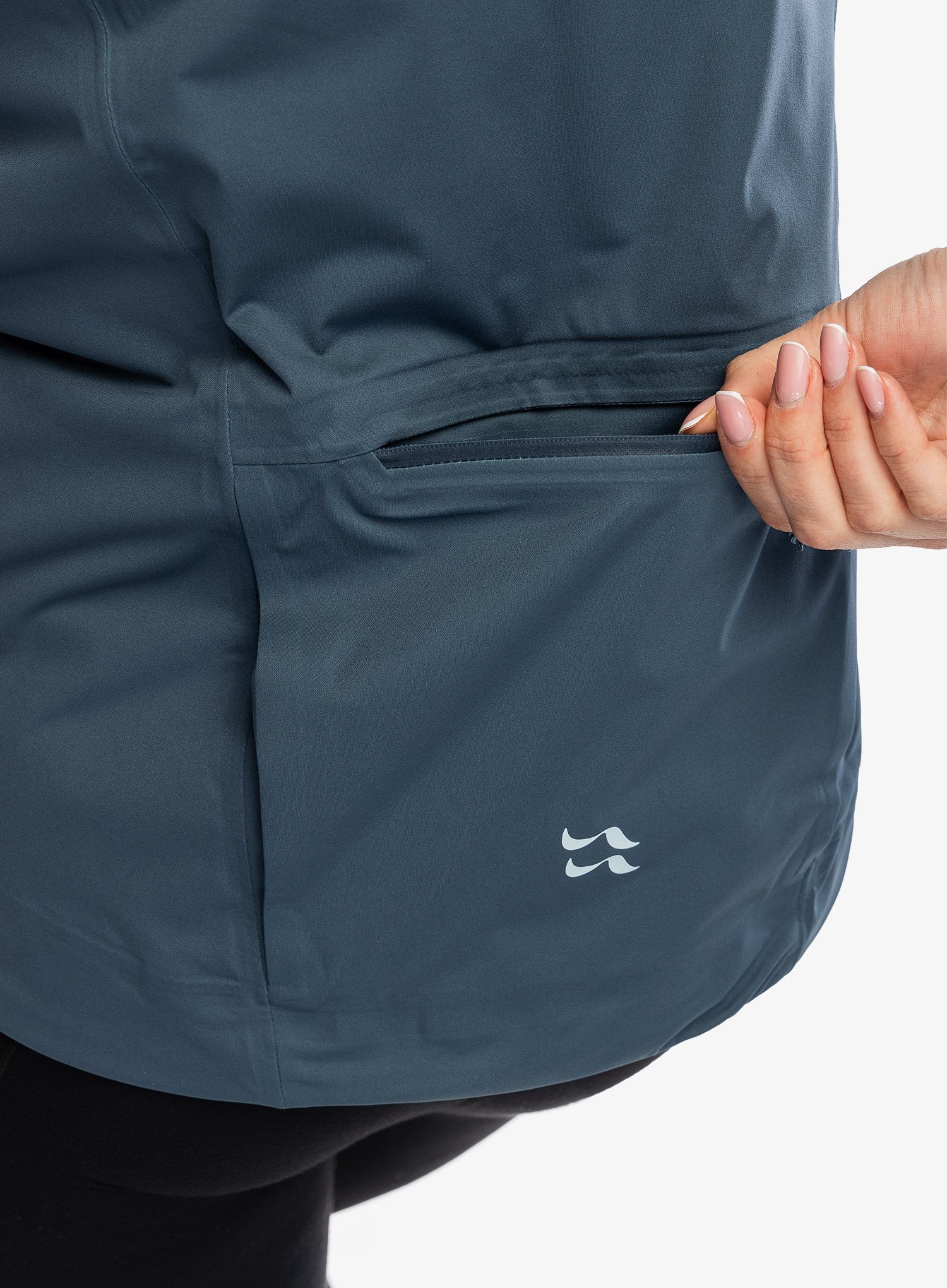 Ženska hardshell jakna Rab Cinder Kinetic Jacket - orion blue