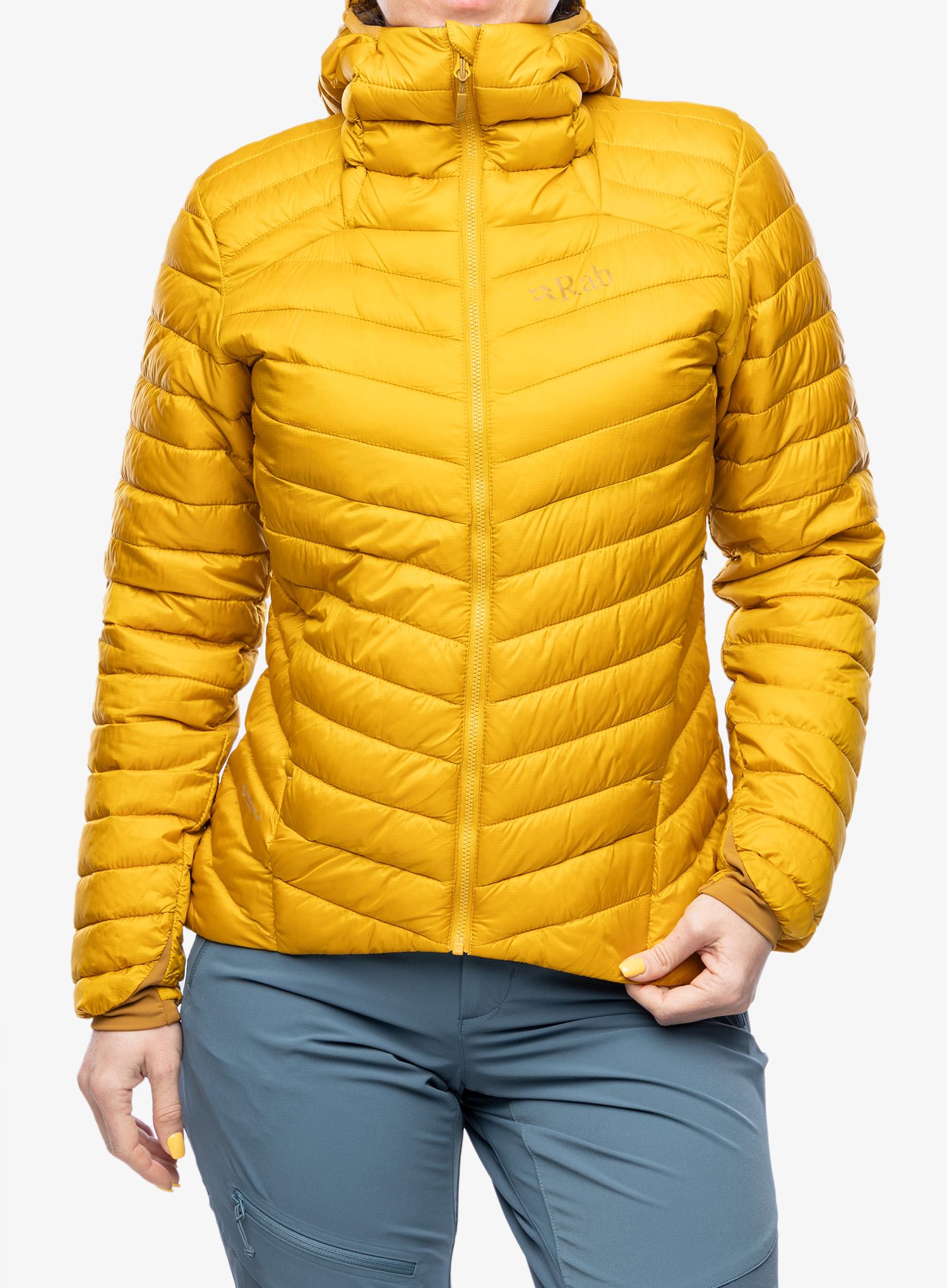 Ženska sintetična jakna Rab Cirrus Alpine Jacket - sahara