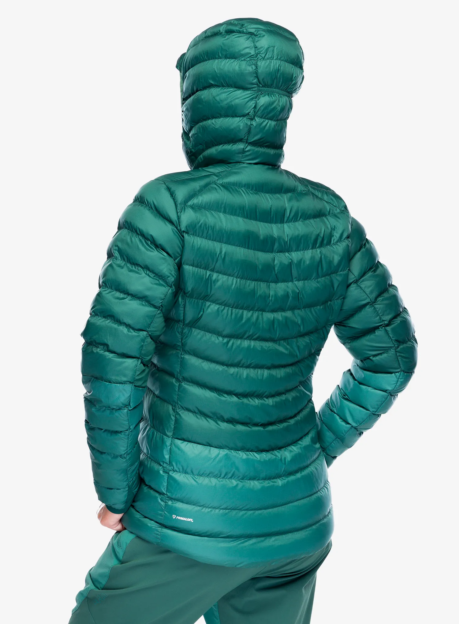 Ženska sintetična jakna Rab Cirrus Alpine - green slate/eucalyptus