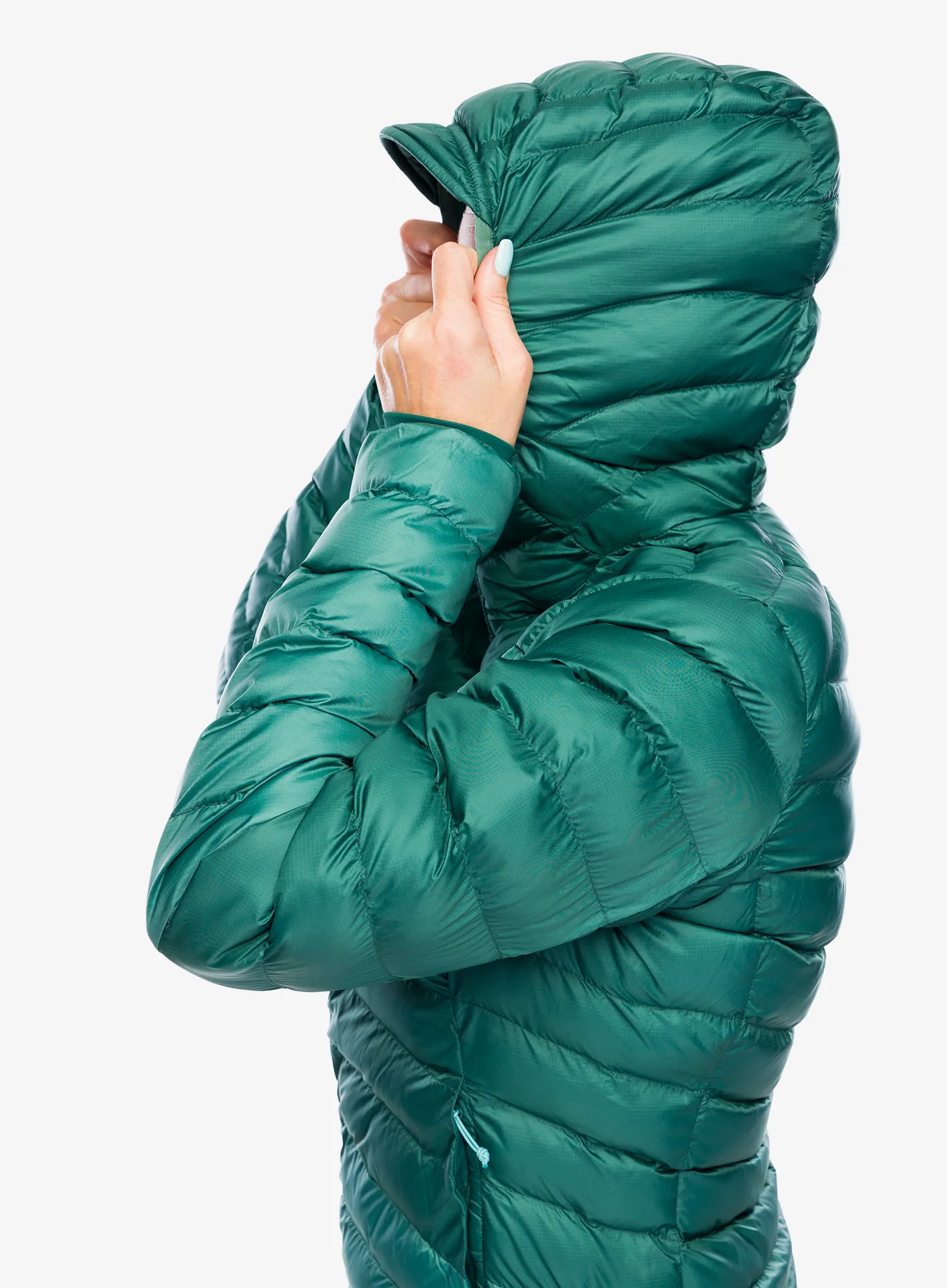 Ženska sintetična jakna Rab Cirrus Alpine - green slate/eucalyptus