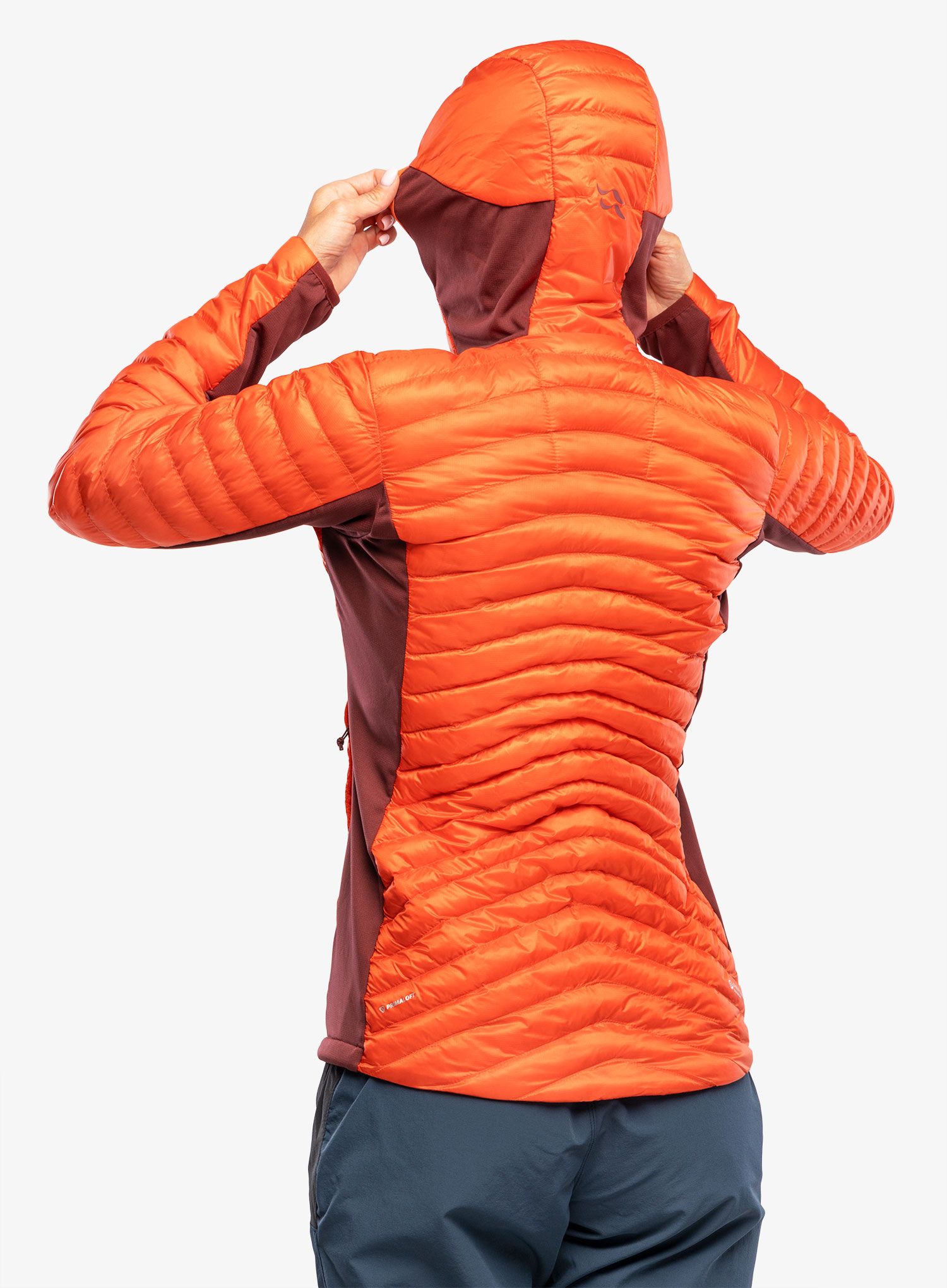 Ženska jakna Rab Cirrus Flex 2.0 Hoody - red grapefruit