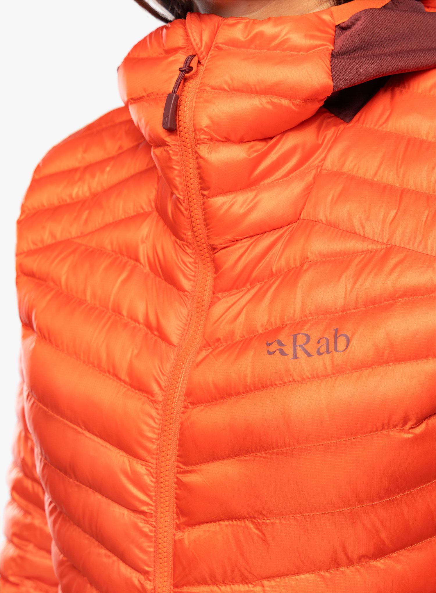 Ženska jakna Rab Cirrus Flex 2.0 Hoody - red grapefruit