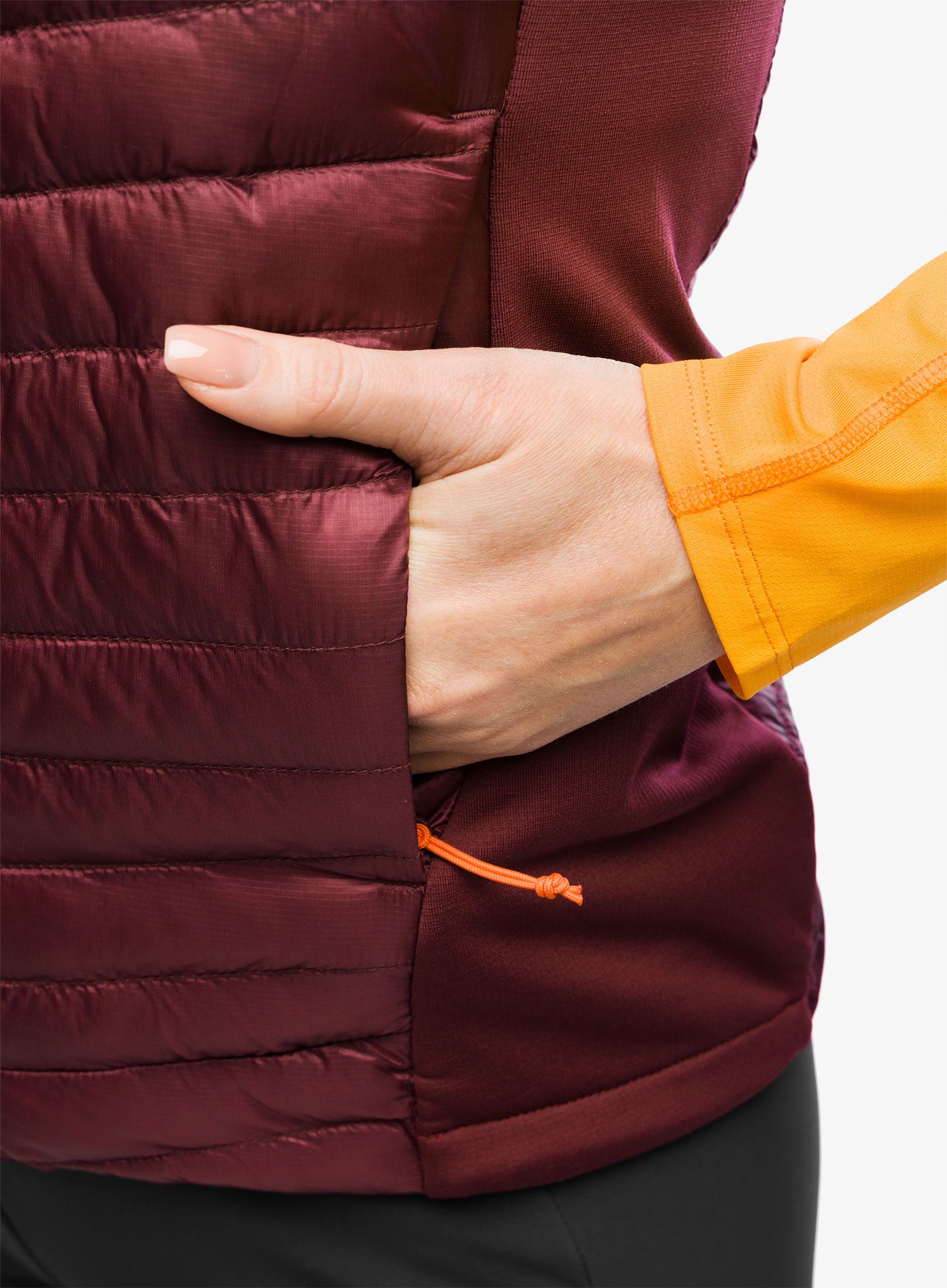 Ženski brezrokavnik Rab Cirrus Flex 2.0 Vest - deep heather