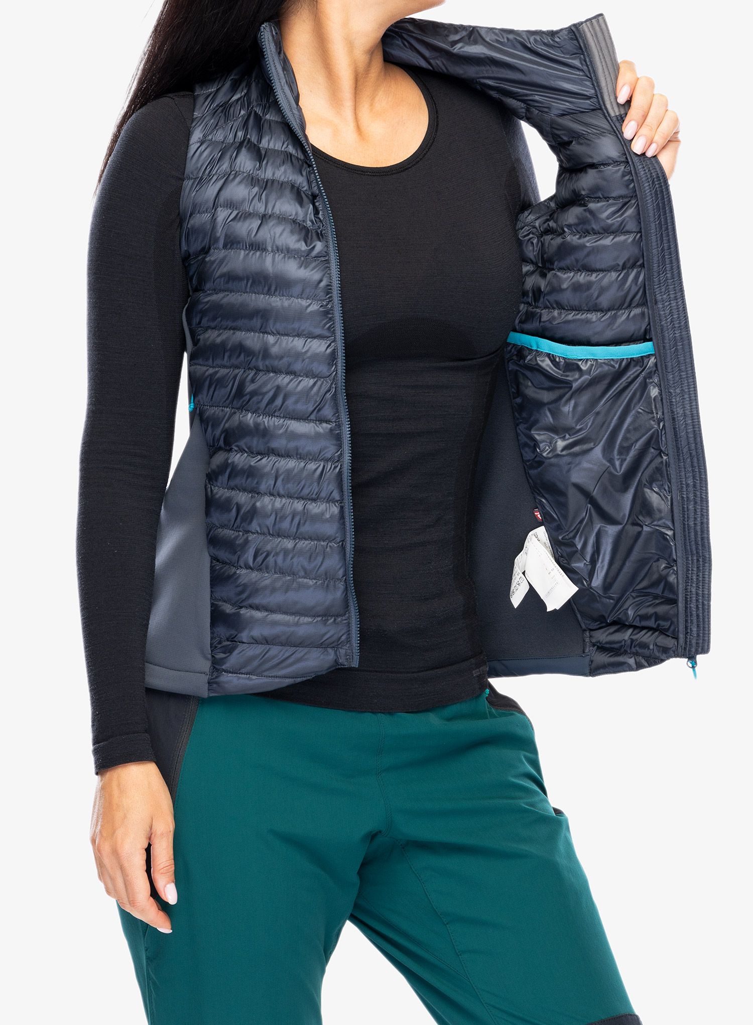 Ženski brezrokavnik Rab Cirrus Flex 2.0 Vest - steel