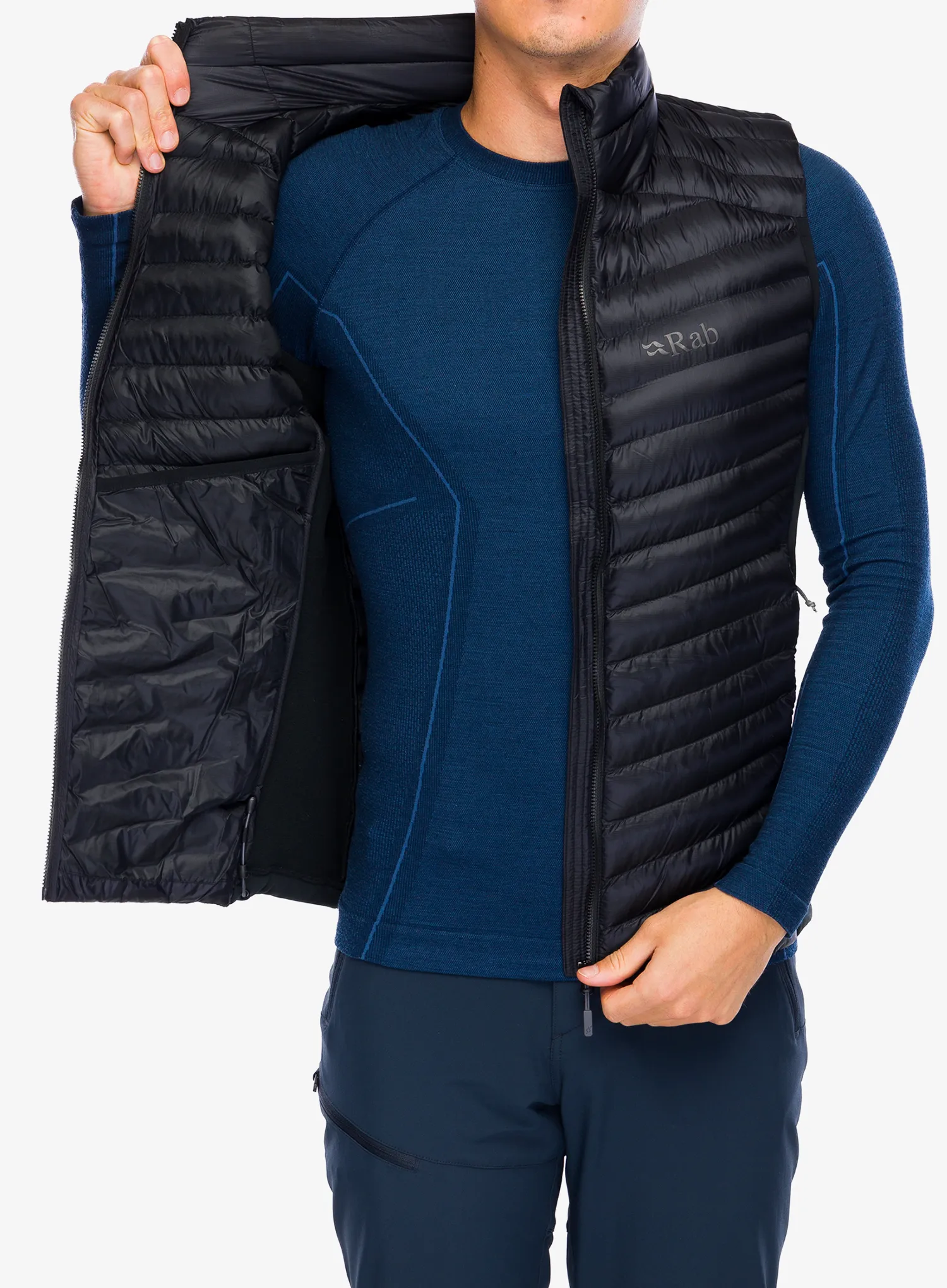 Brezrokavnik Rab Cirrus Flex Vest - black