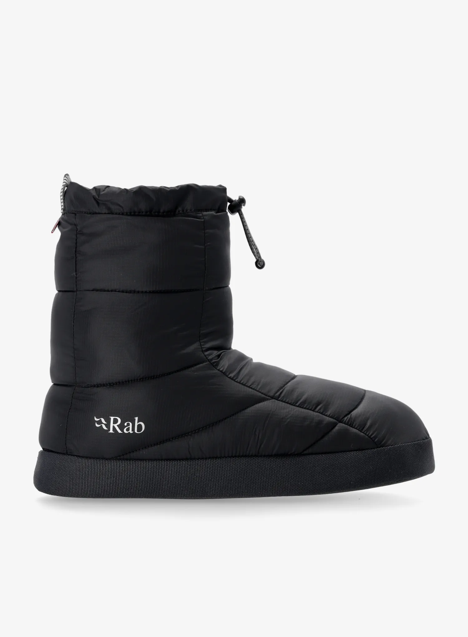 Podloženi copati Rab Cirrus Hut Boot - black