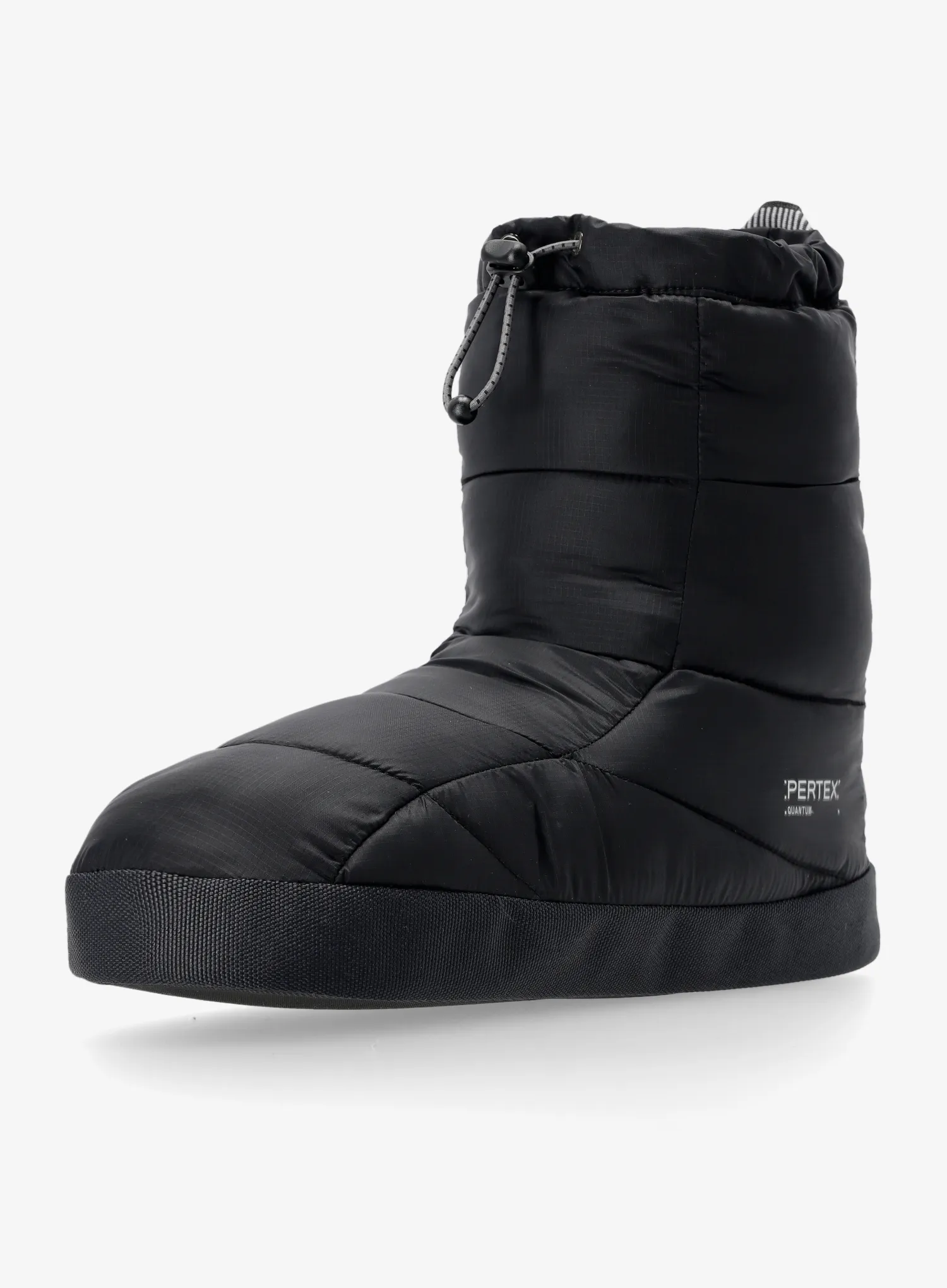 Podloženi copati Rab Cirrus Hut Boot - black