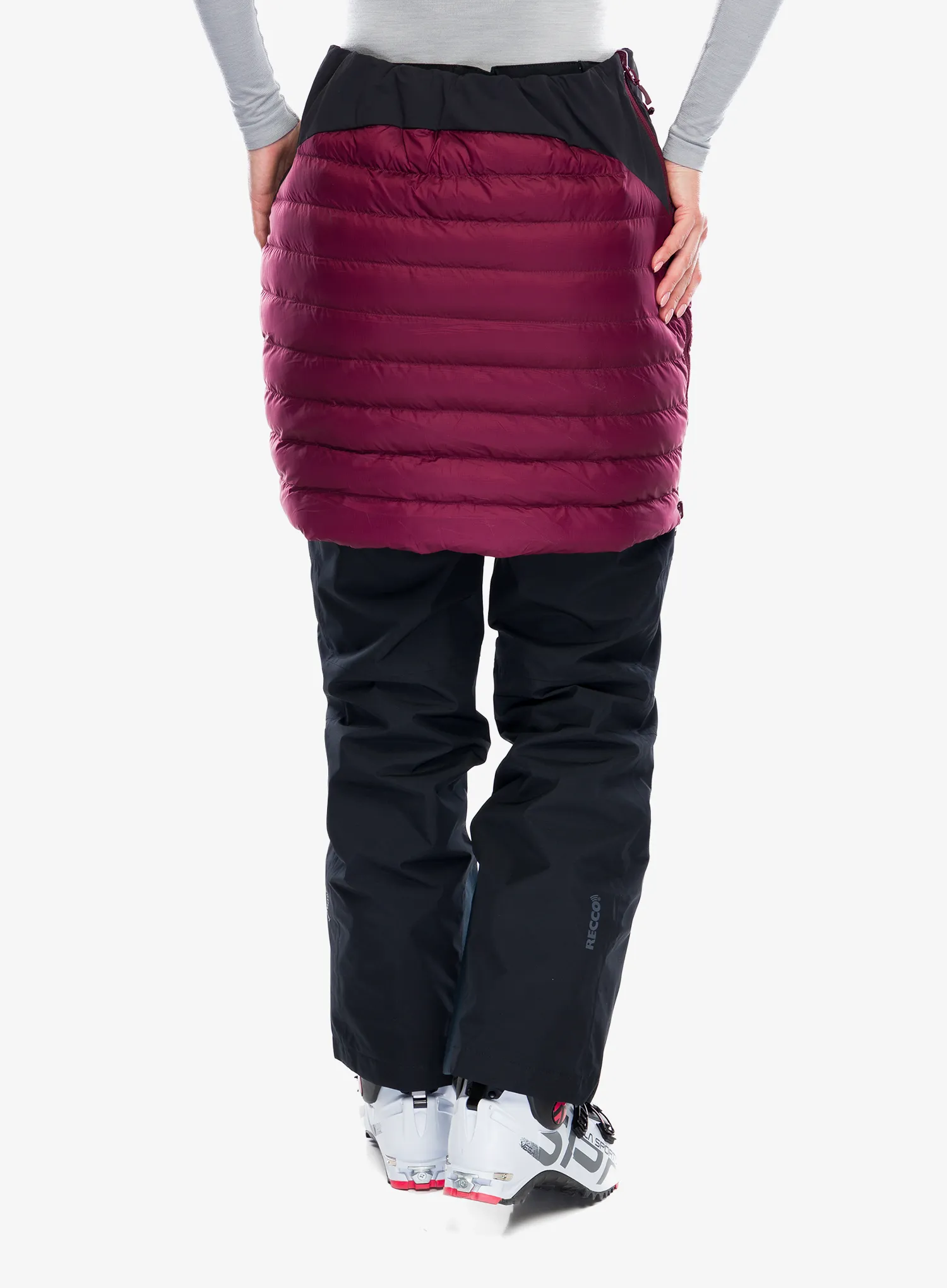Podloženo krilo Rab Cirrus Skirt - deep heather/black