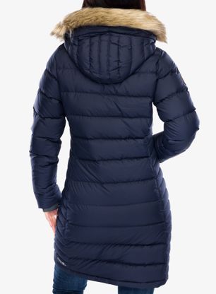 Ženski plašč Rab Deep Cover Parka - deep denim