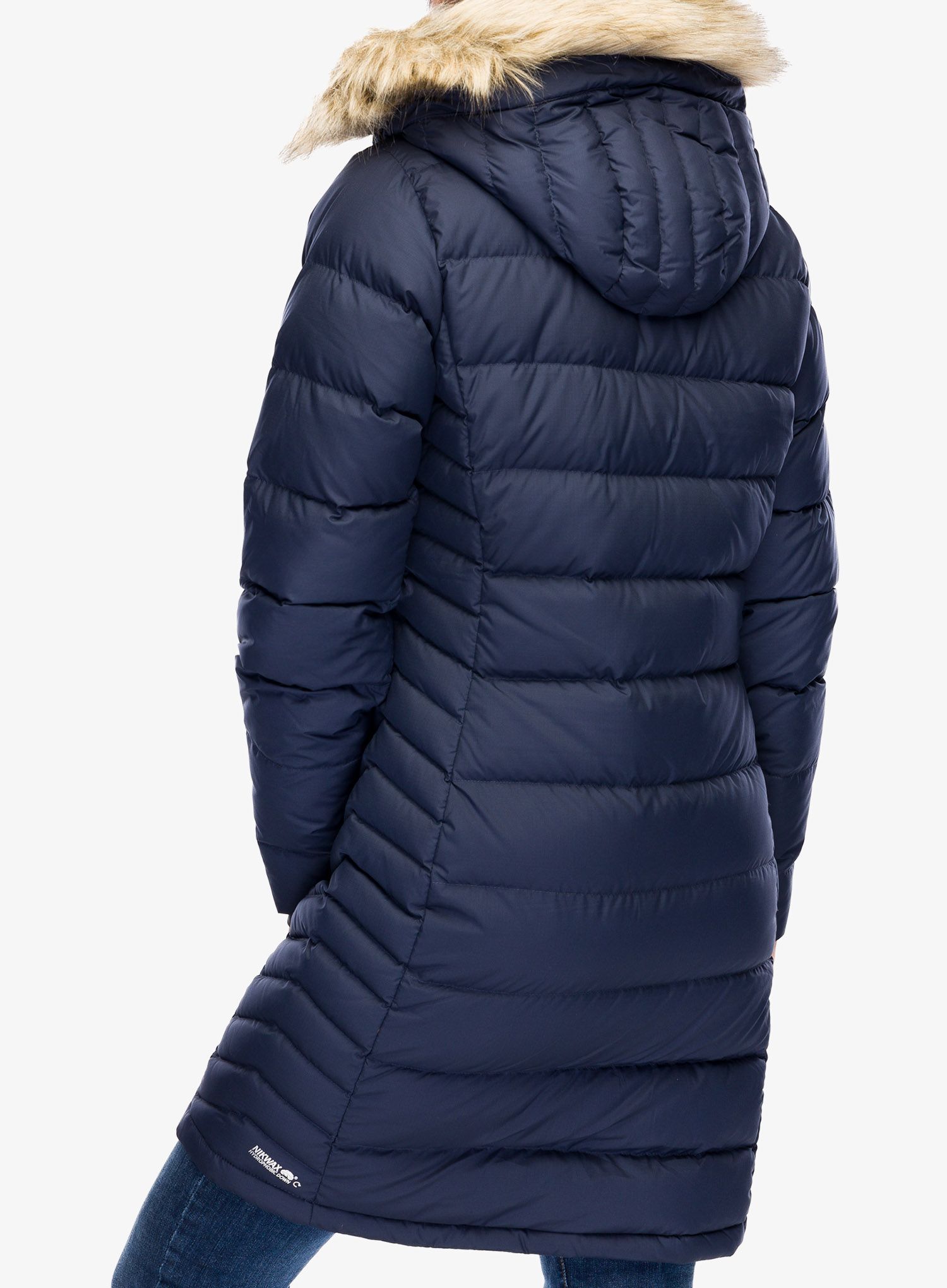 Ženski plašč Rab Deep Cover Parka - deep denim