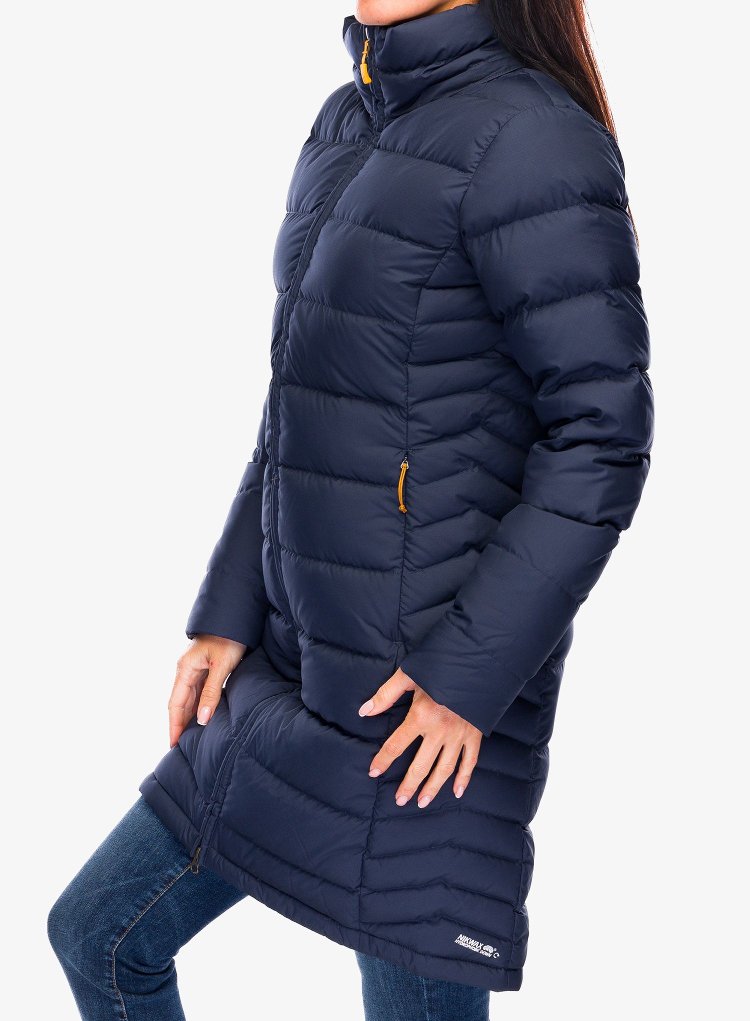 Ženski plašč Rab Deep Cover Parka - deep denim
