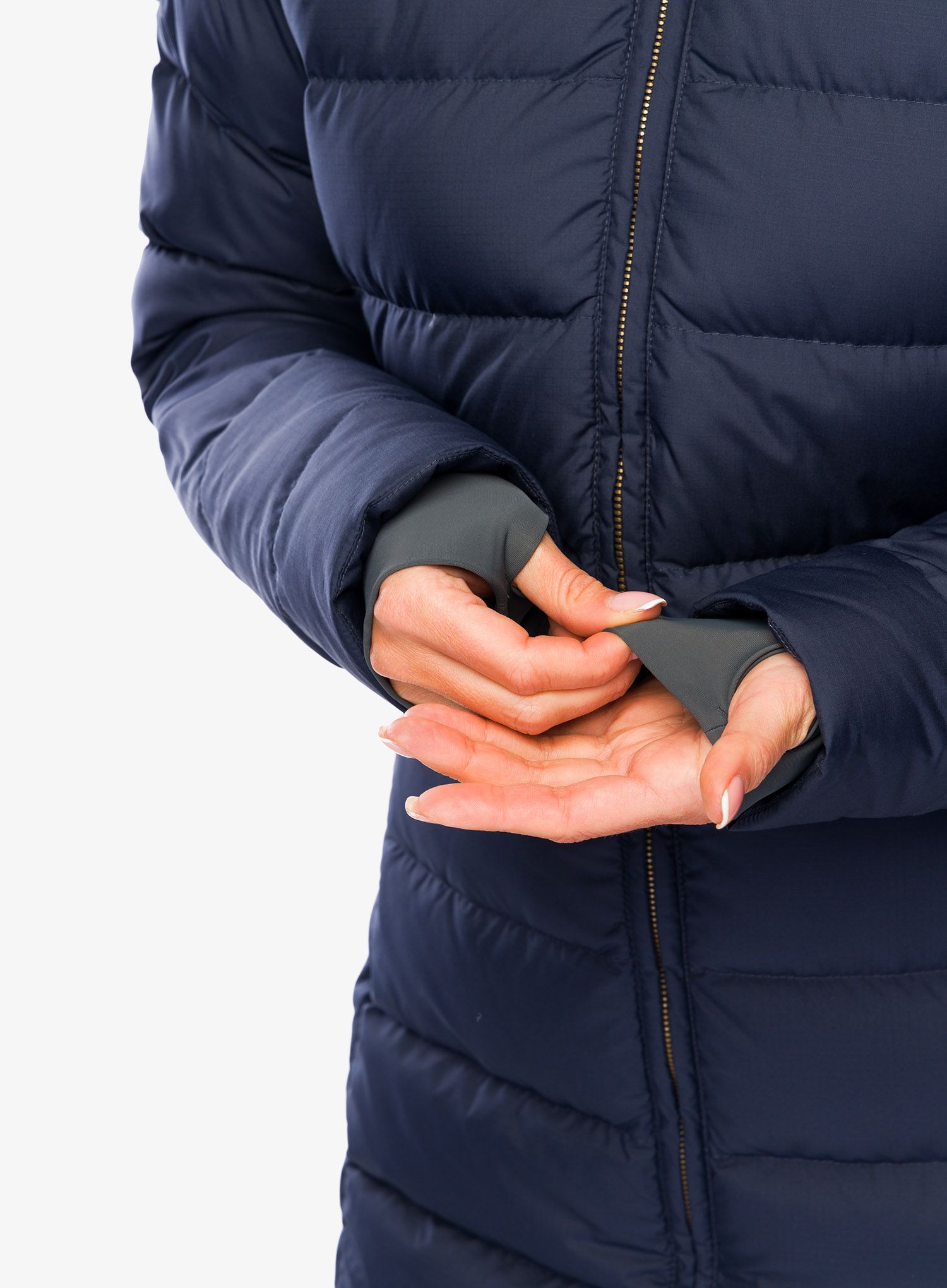 Ženski plašč Rab Deep Cover Parka - deep denim