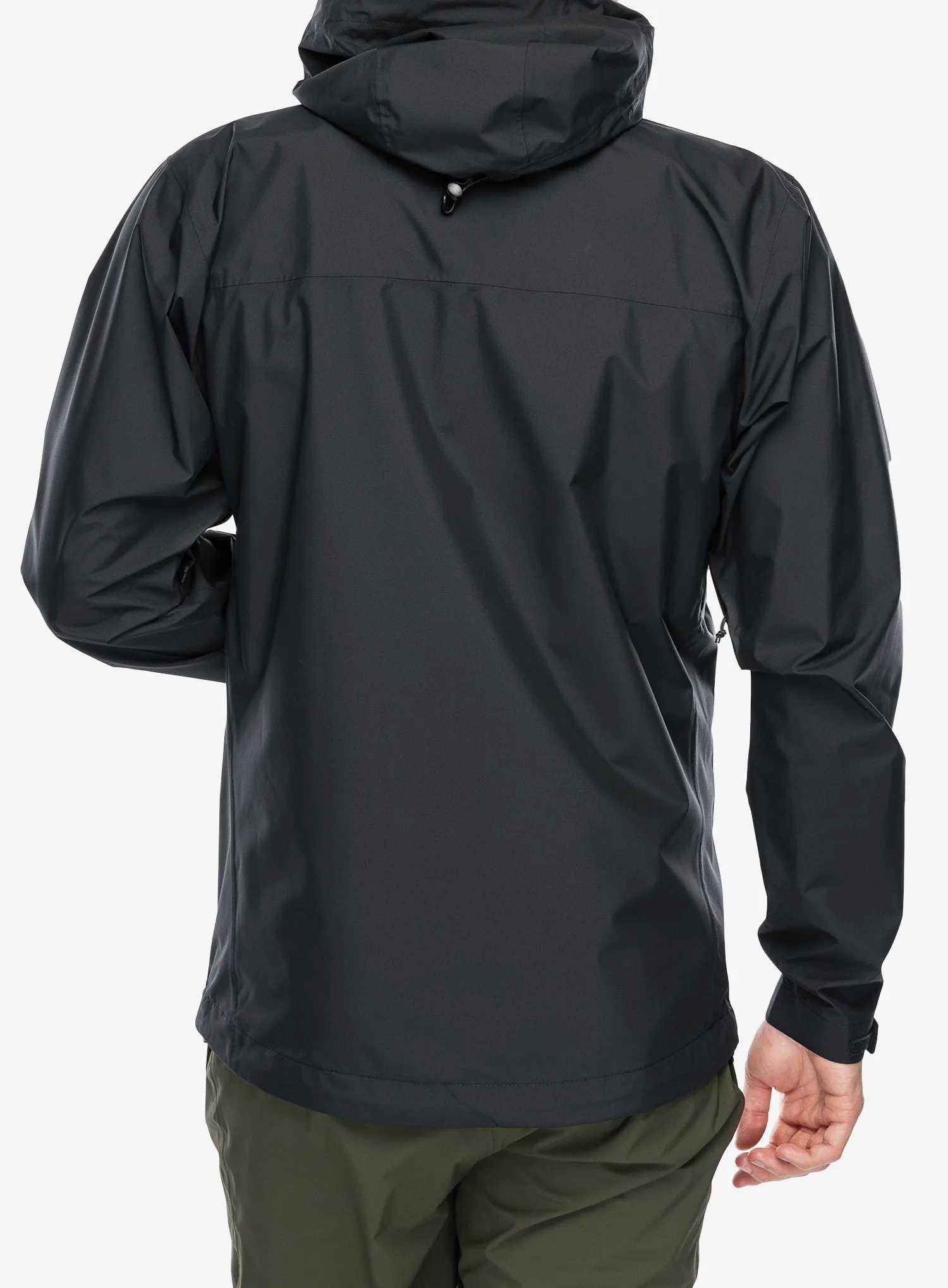 Nepremočljiva jakna Rab Downpour Eco Jacket - black