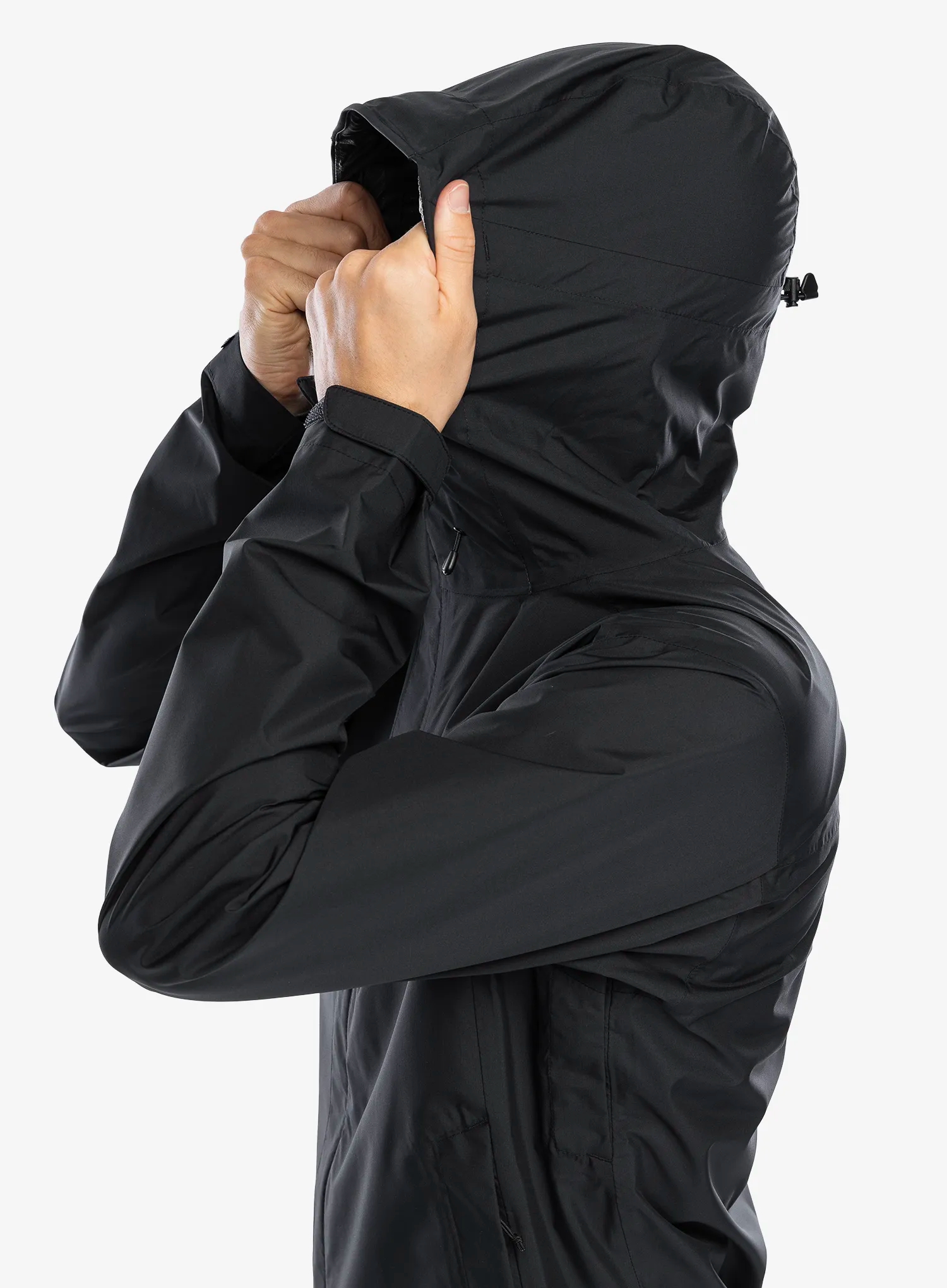 Nepremočljiva jakna Rab Downpour Eco Jacket - black