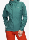 Ženska nepremočljiva jakna Rab Downpour Eco Jacket - eucalyptus