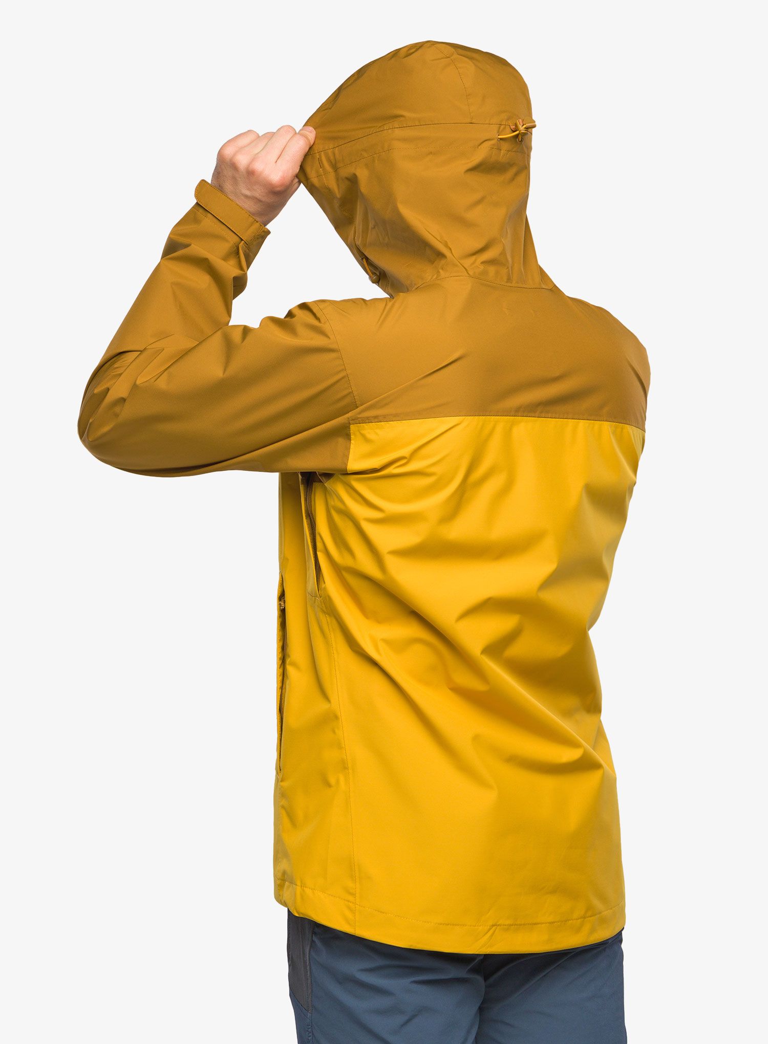 Nepremočljiva jakna Rab Downpour Eco Jacket - footprint/sahara