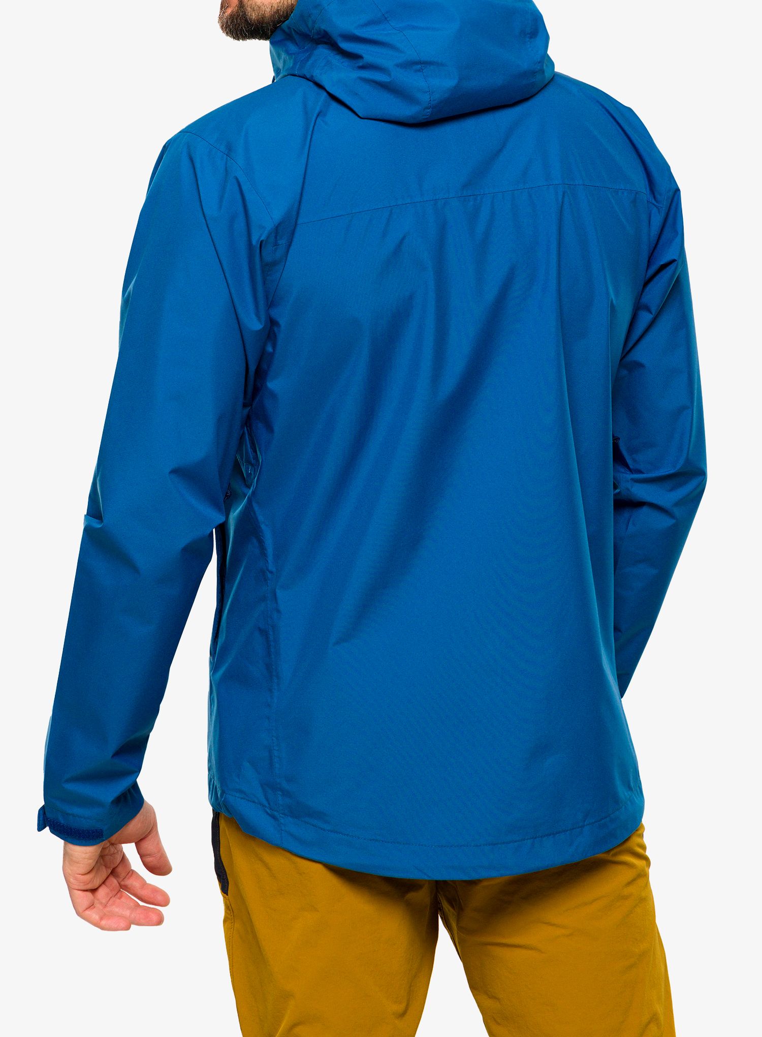 Nepremočljiva jakna Rab Downpour Eco Jacket  - denim