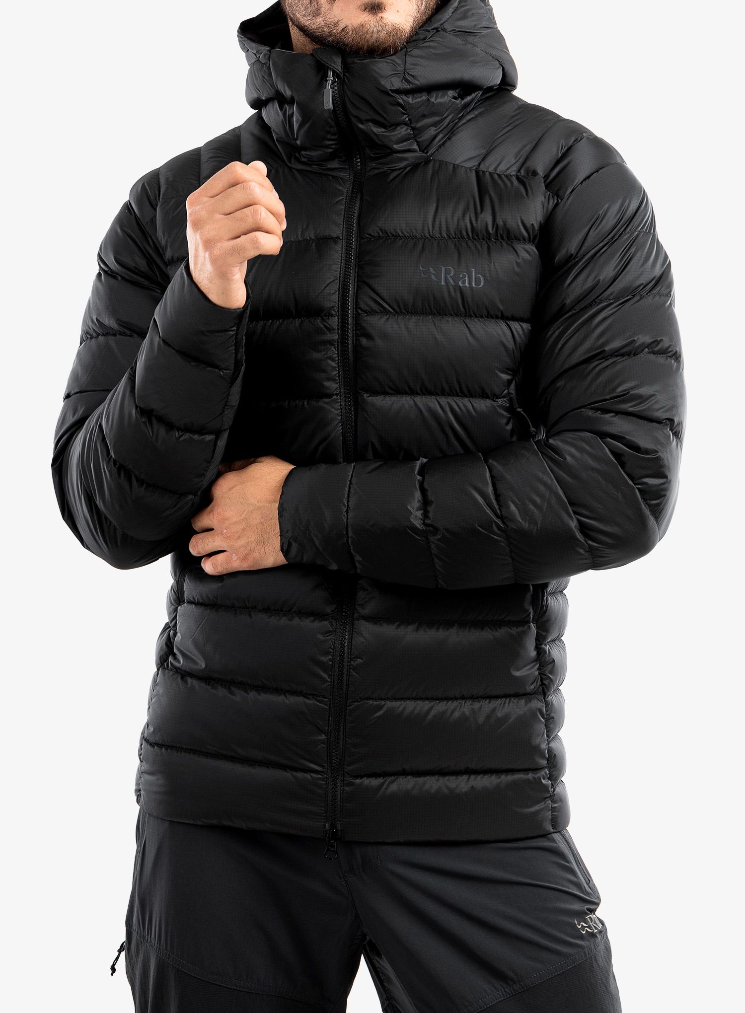 Puhovka Rab Electron Pro Jacket - black